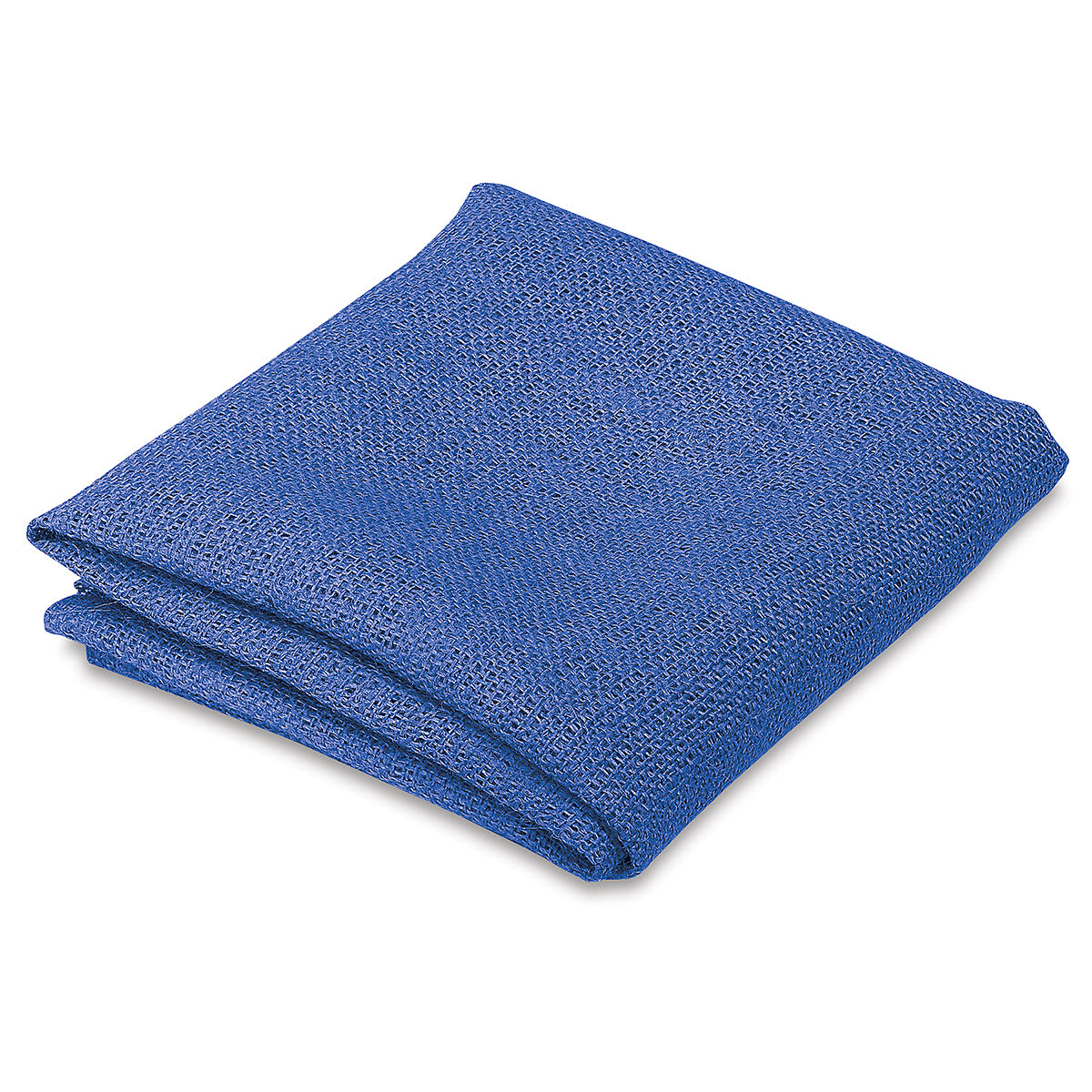 Brightly Colored Burlap - 46" x 1 yd, Ecliptic Blue