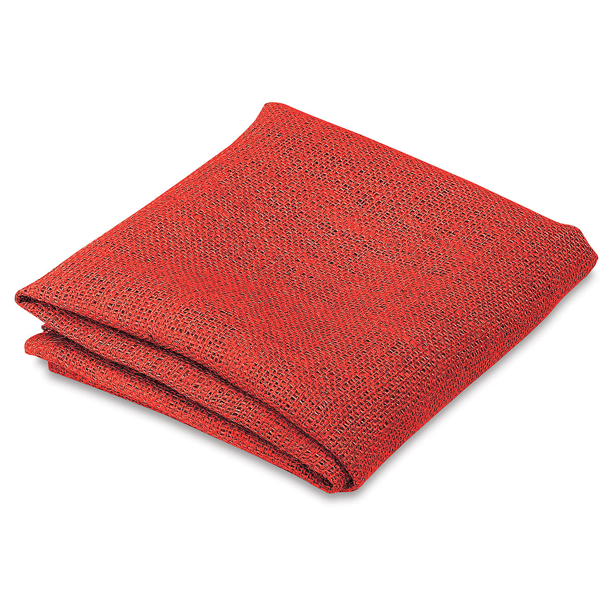 Brightly Colored Burlap - 46" x 1 yd, Barn Red