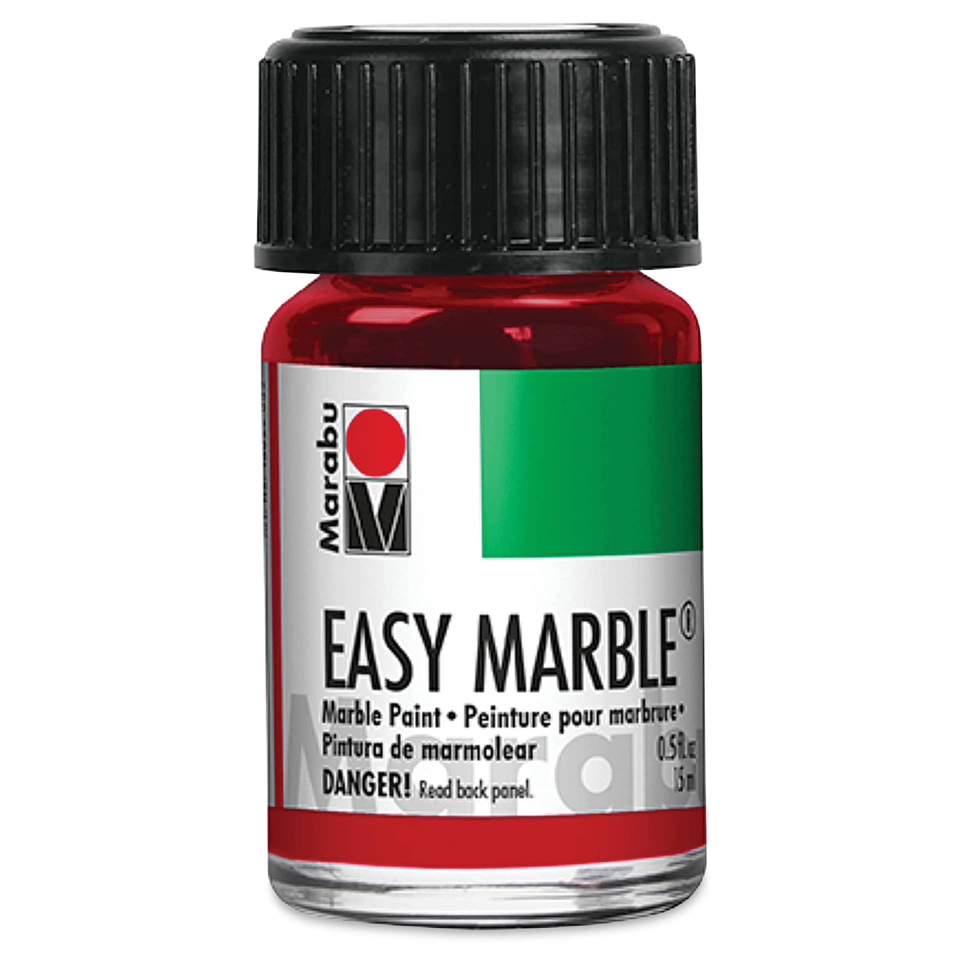 小物 marbo Marabu Easy Marble - Metallic Red, 15 ml | BLICK Art Materials