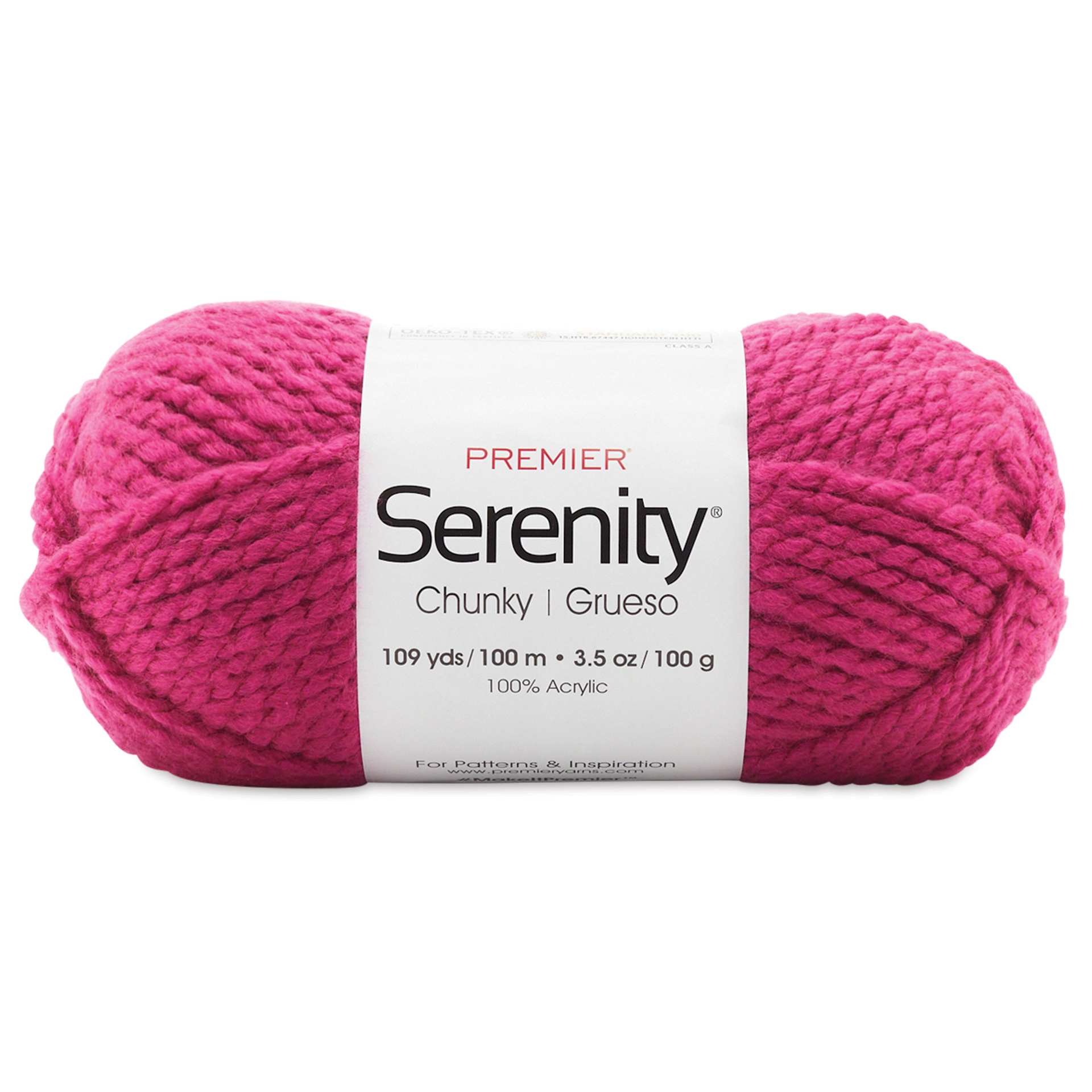 Premier Yarn Serenity Chunky Solids Yarn - Thistle
