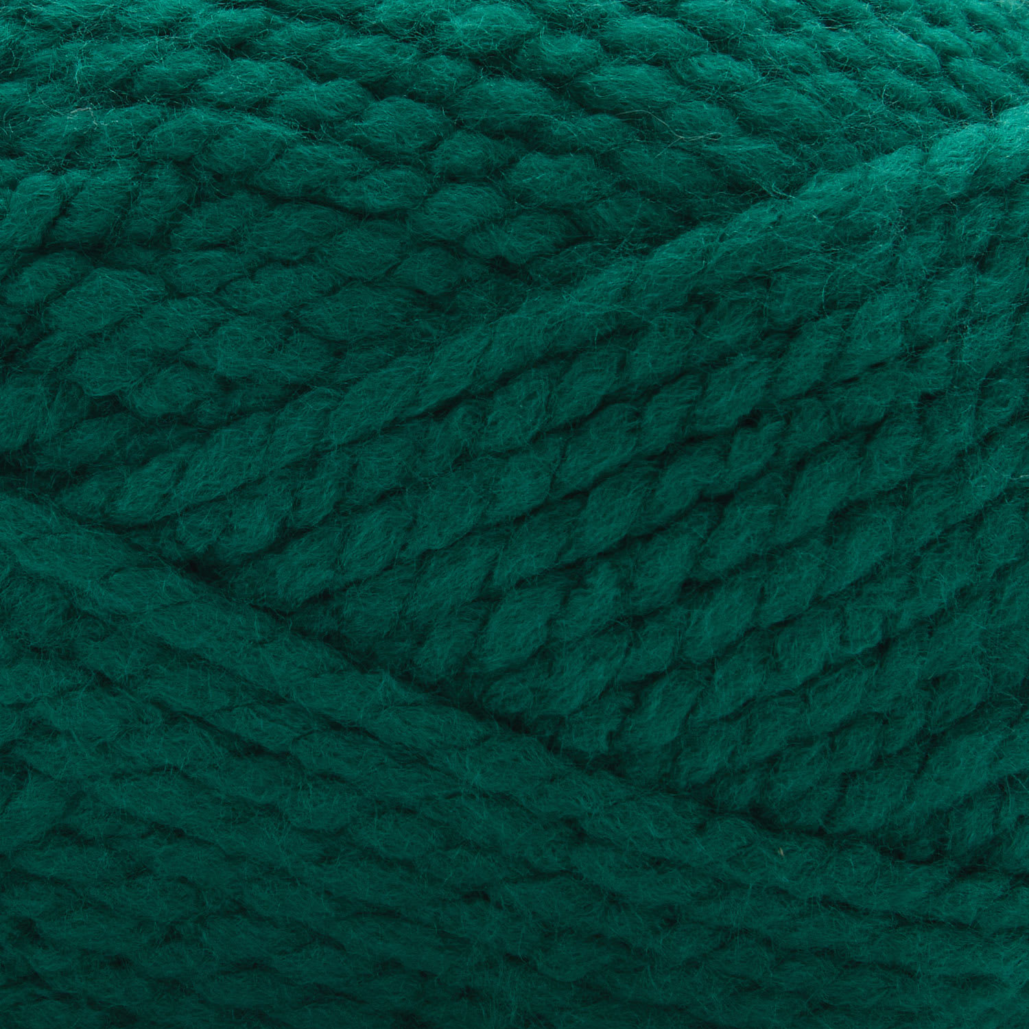 Premier Yarn Serenity Chunky Solids Yarn - Hunter, 109 yds close up to show texture