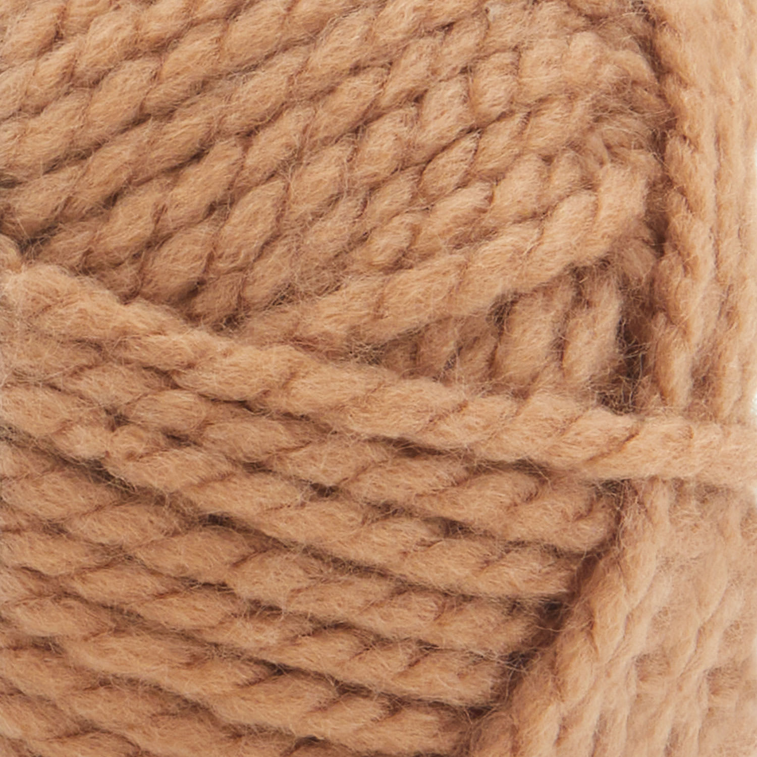Premier Yarn Serenity Chunky Solids Yarn - Brown Sugar, close-up
