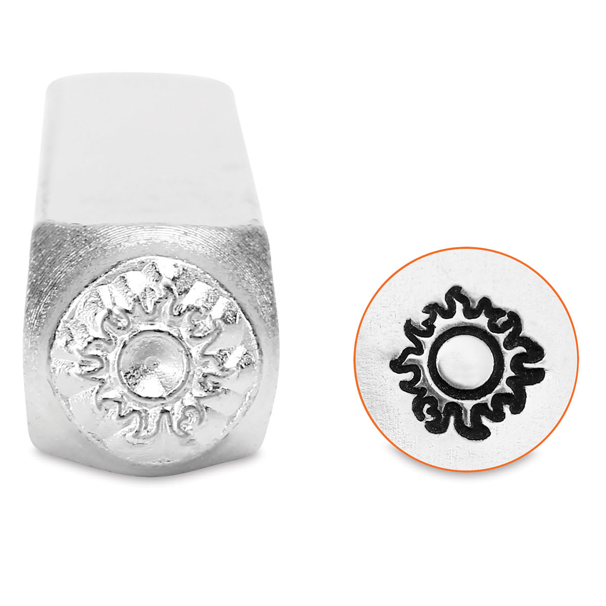 ImpressArt Design Stamp - Sun, 6 mm
