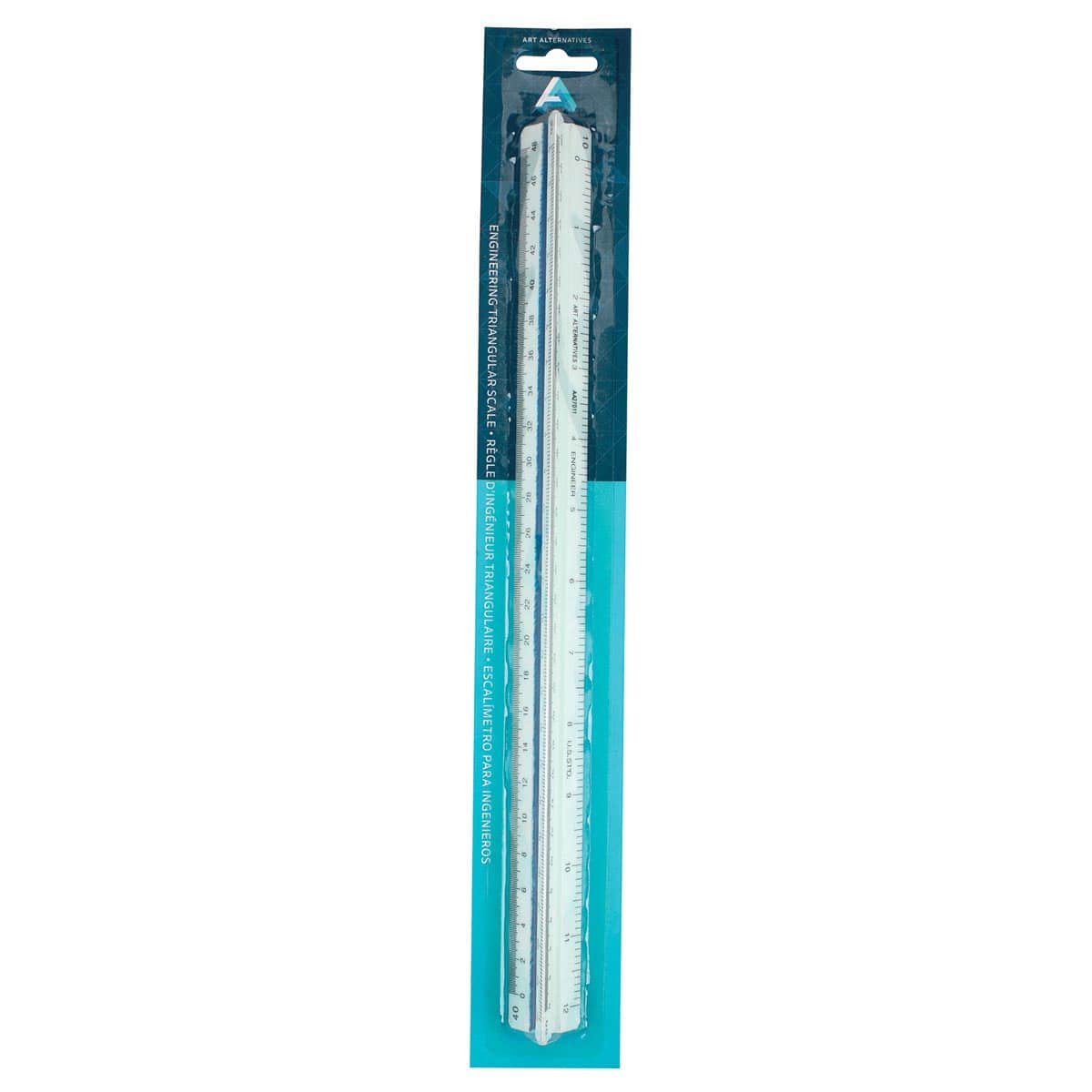 Art Alternatives Triangular Engineering Scale, 12"