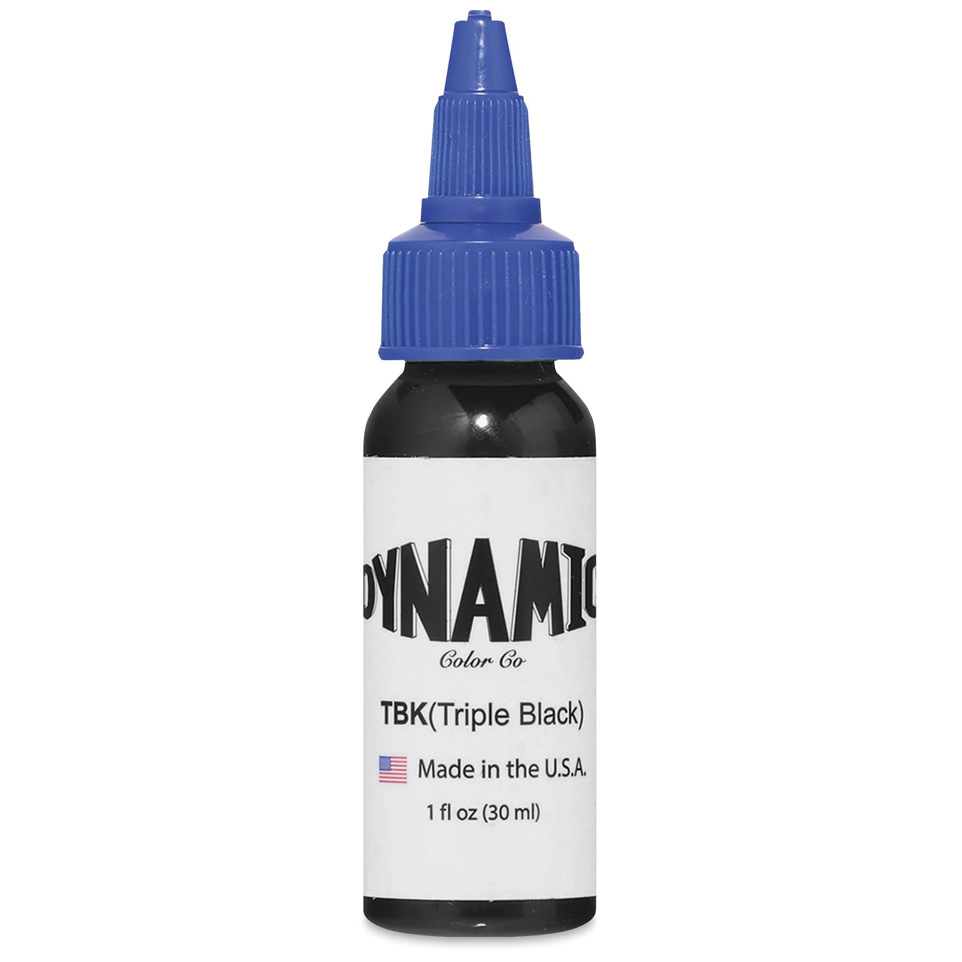 Dynamic Color Tattoo Ink - Triple Black, 1 oz bottle