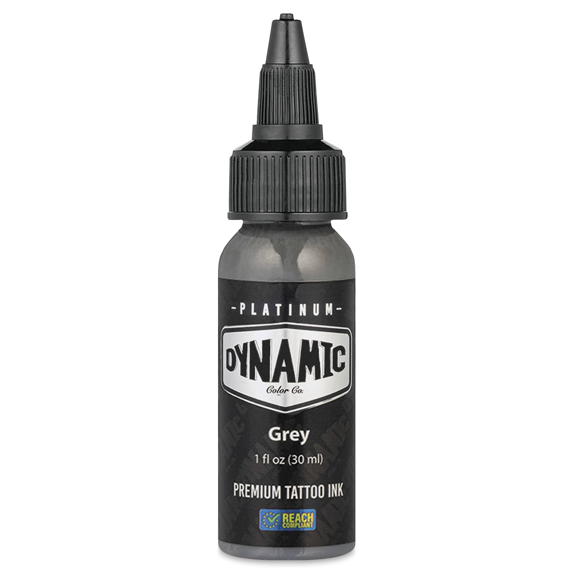 Dynamic Color Tattoo Ink - Grey, 1 oz bottle