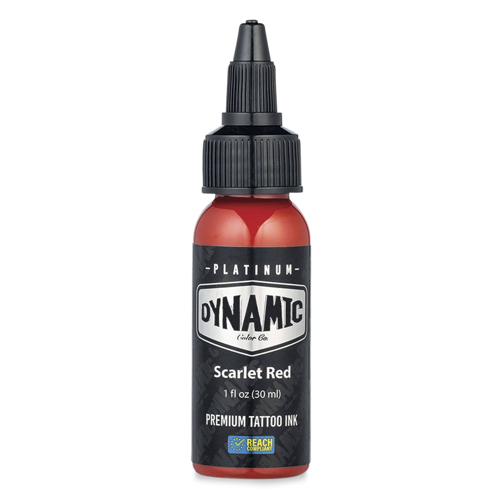 Dynamic Color Tattoo Ink - Scarlet Red, 1 oz bottle
