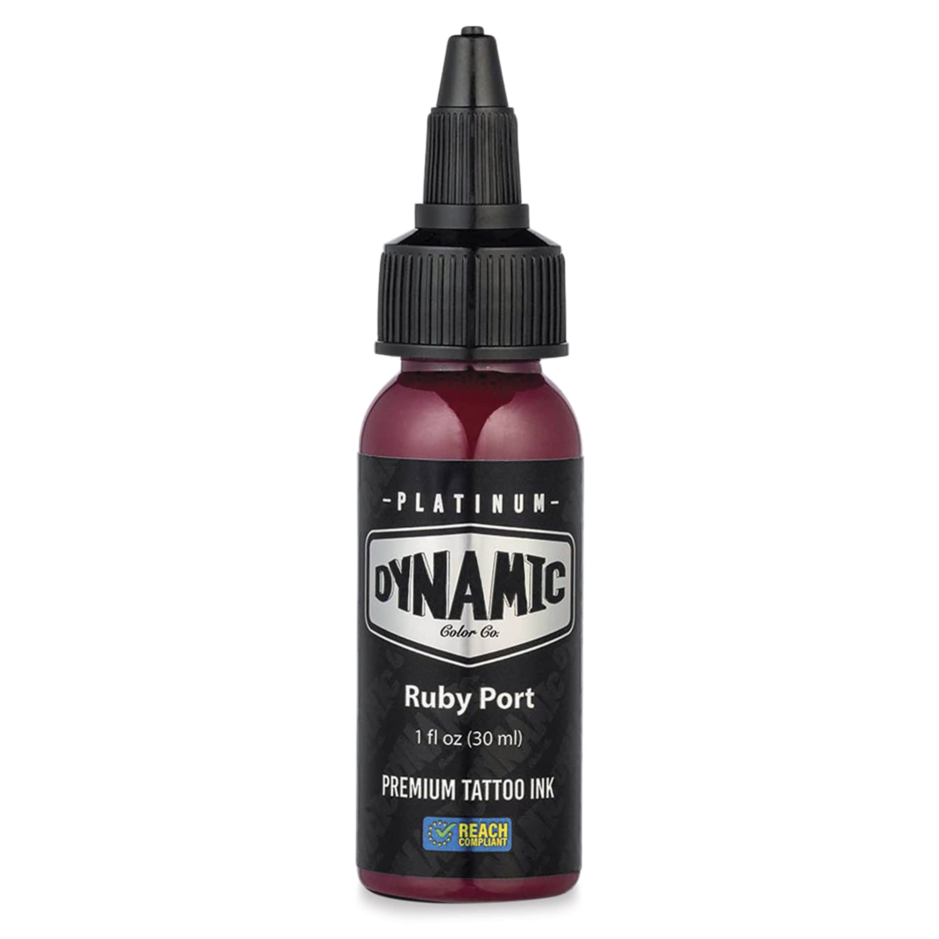 Dynamic Color Tattoo Ink - Ruby Port, 1 oz bottle