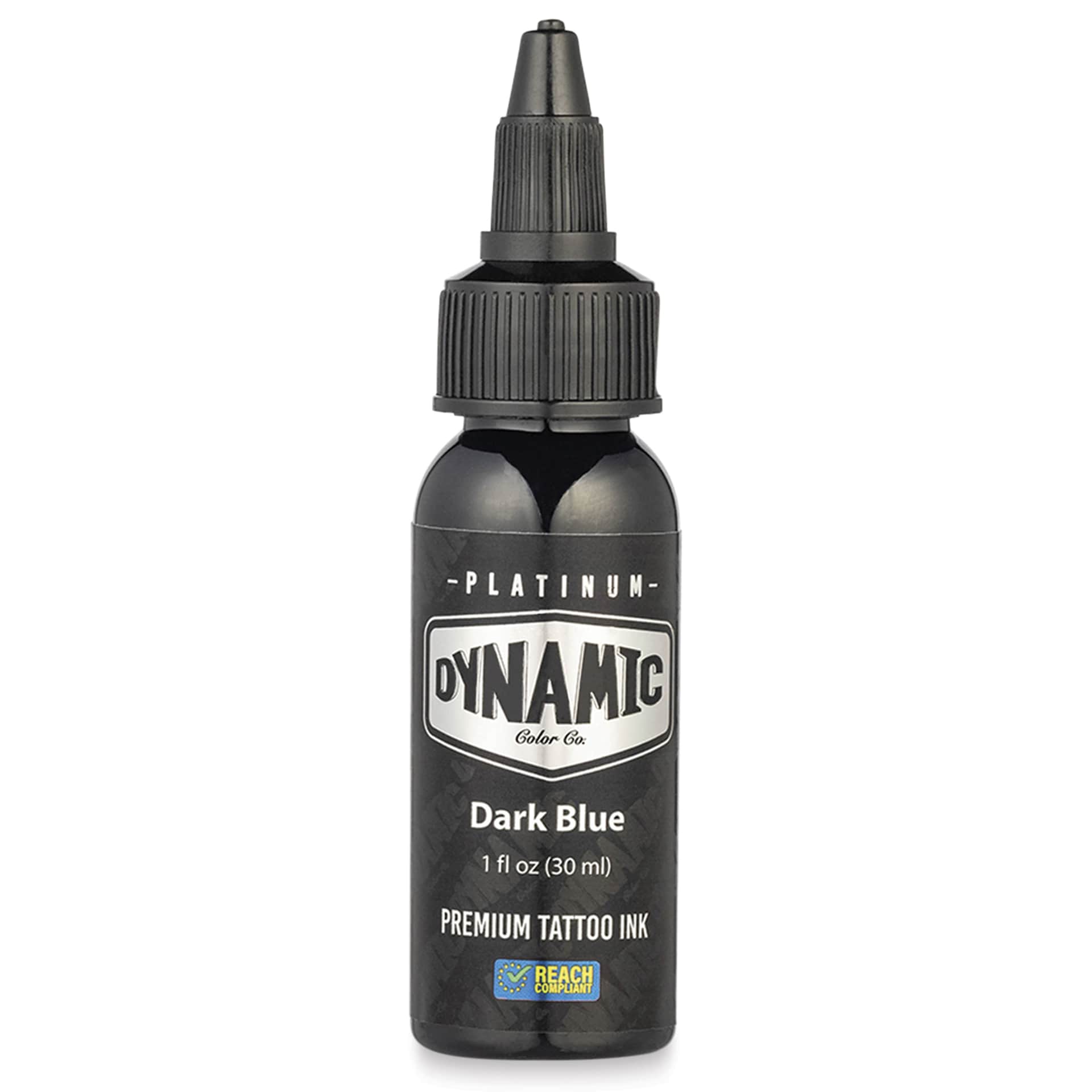 Dynamic Color Tattoo Ink - Dark Blue, 1 oz bottle