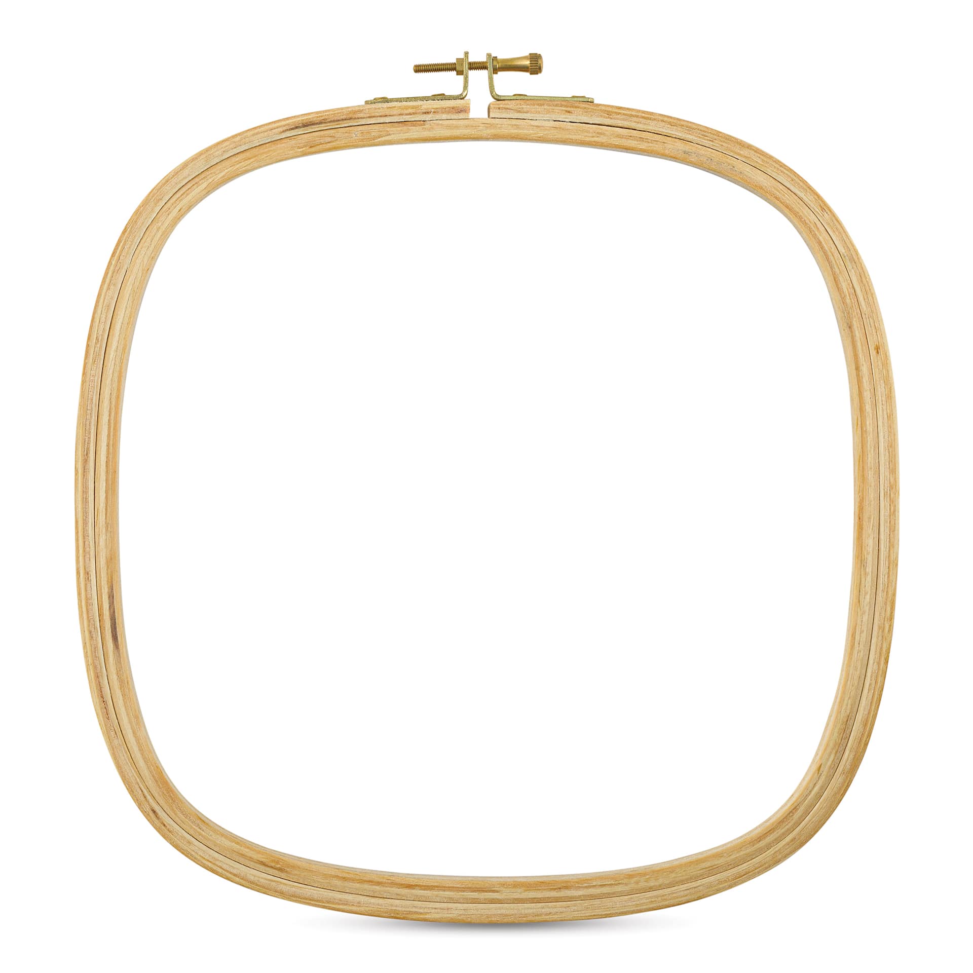 DMC Wooden Needlework Hoop - Square, 25 cm - front