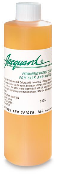Jacquard Dye-Set Concentrate - Front of 8 oz bottle
