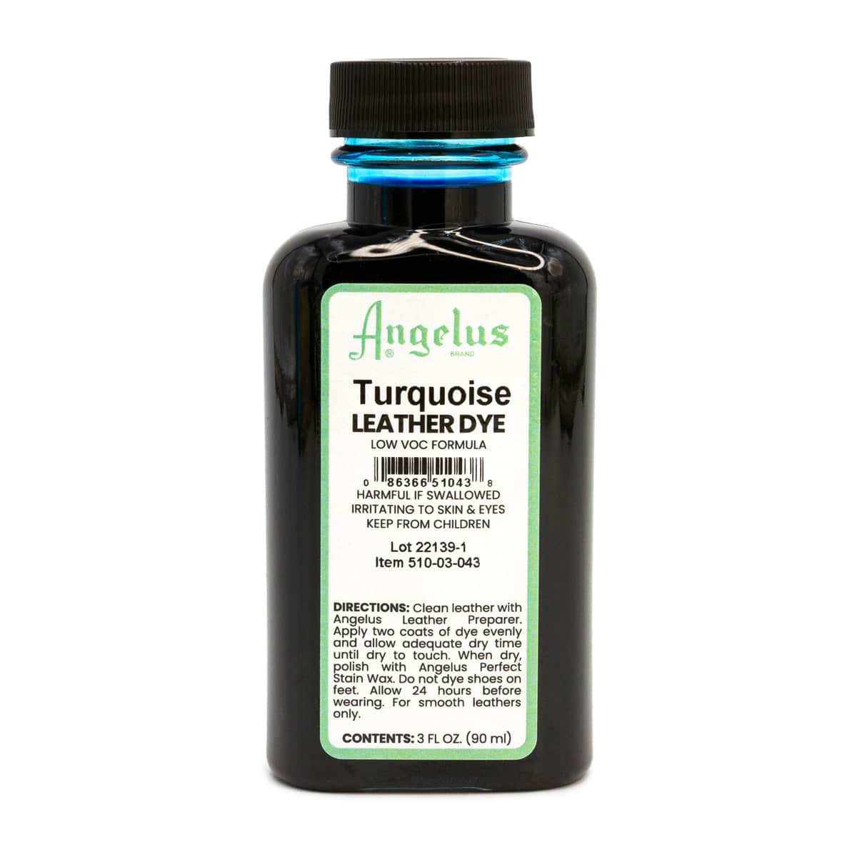 Low VOC Leather Dye Turquoise