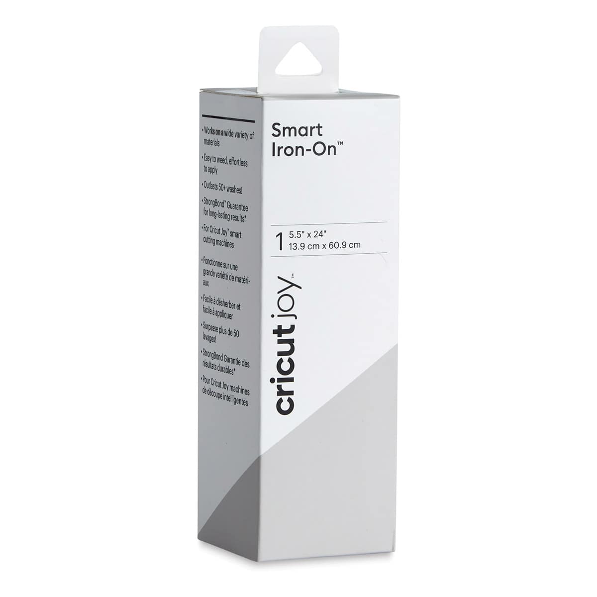 Cricut Joy Smart Iron-On - Clay, 5-1/2" x 24", Roll (In packaging)