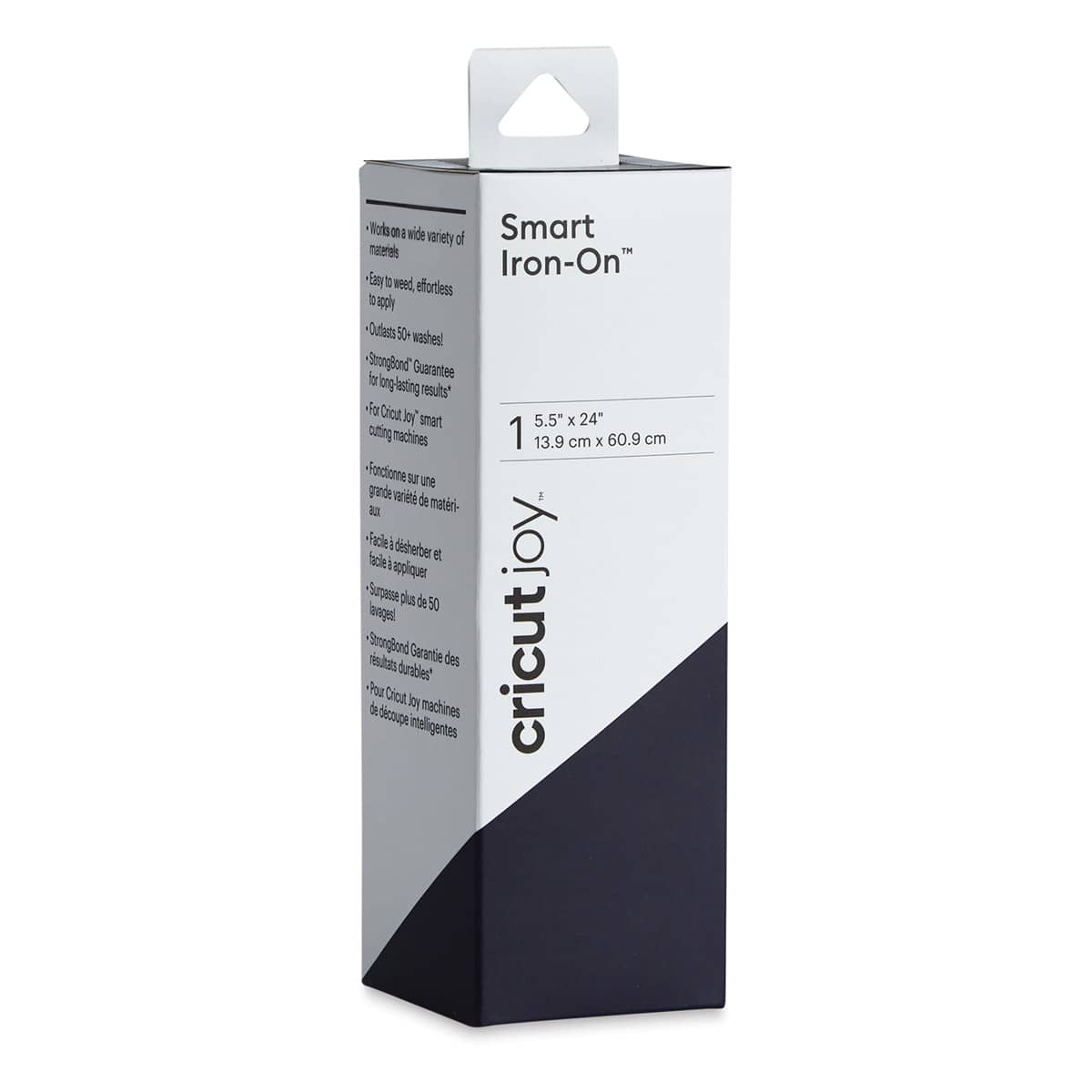 Cricut Joy Smart Iron-On - Navy, 5-1/2" x 24", Roll (In packaging)