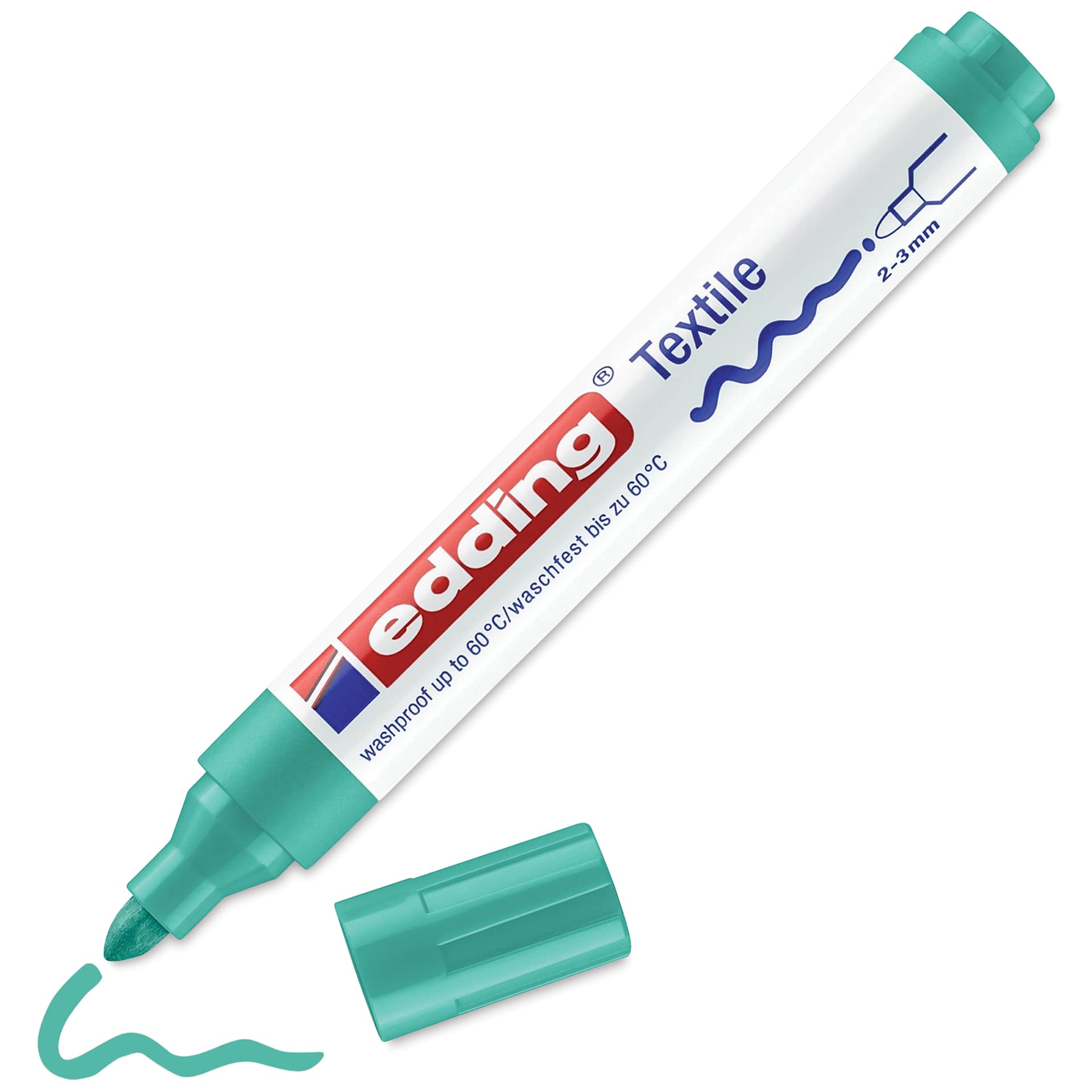 Edding 4500 Textile Pen - Pale Green