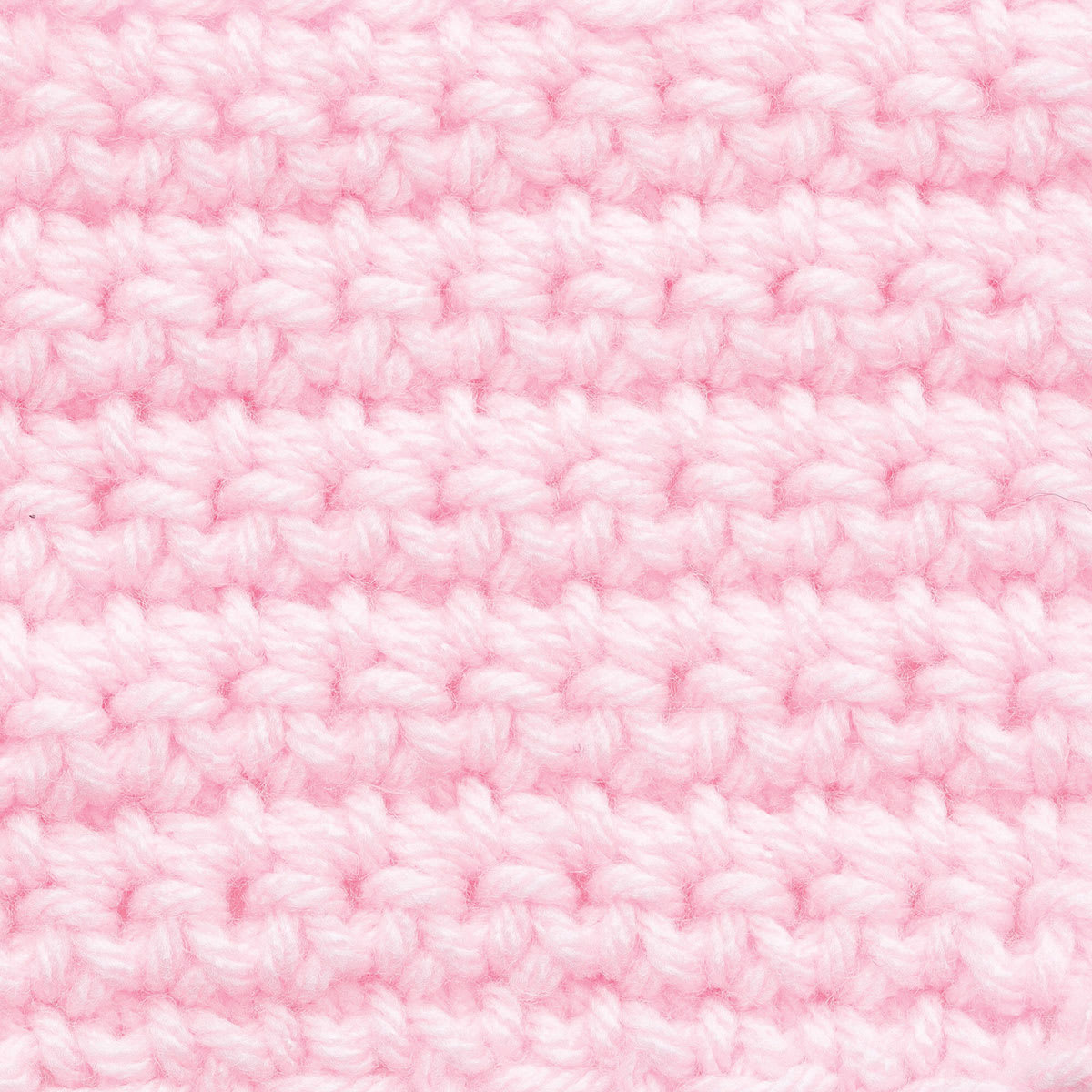 Caron One Pound Acrylic Yarn - 1 lb, 4-Ply, Soft Pink, Crocheted
