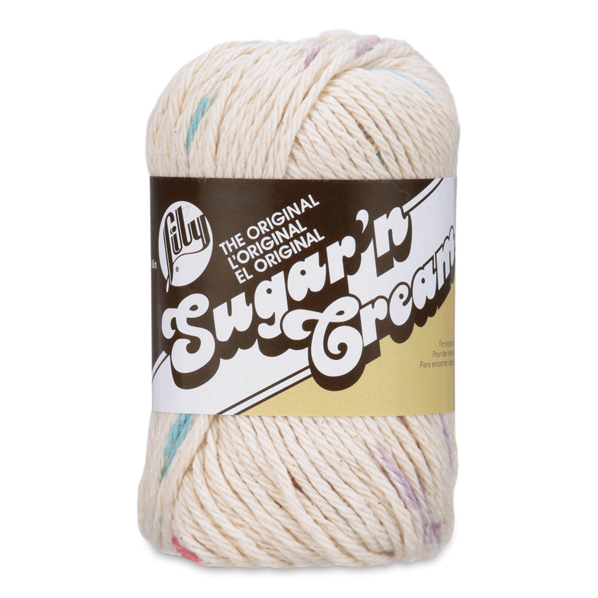Lily Sugar N' Cream Yarn - 2 oz, 4-Ply, Potpourri Ombre