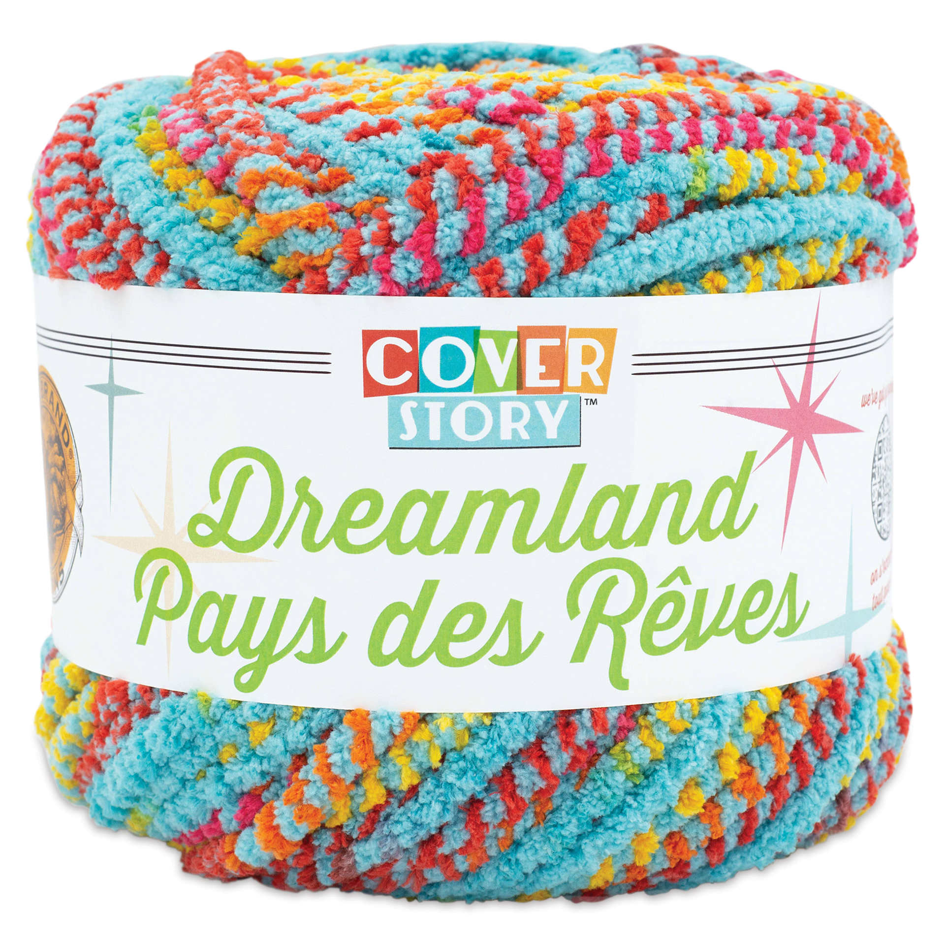 Lion Brand Cover Story Dreamland Yarn - Blue Hawaii, 148 yards