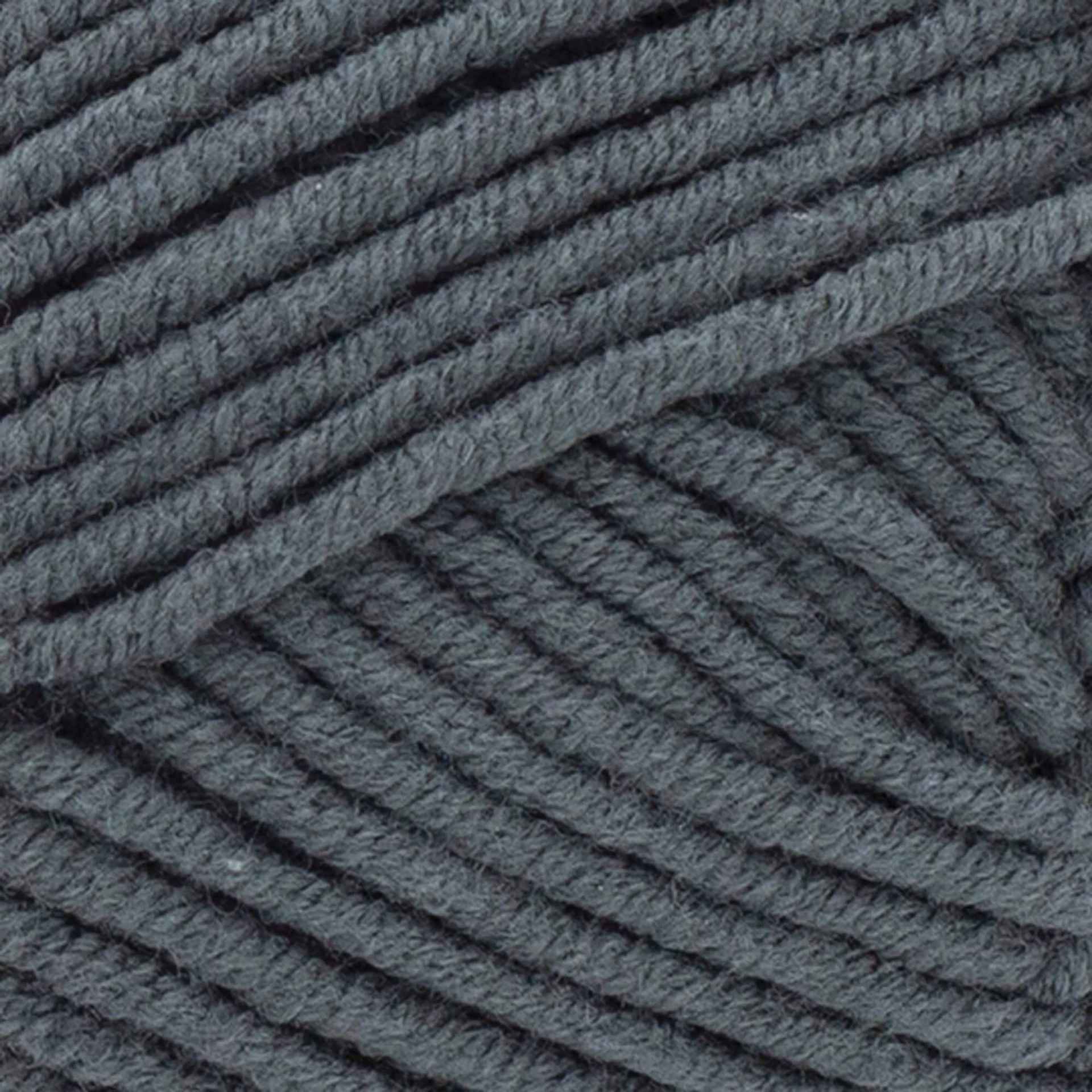 Lion Brand Made With Love The Cottony One Yarn - Pewter Pan, 185 yds - close-up