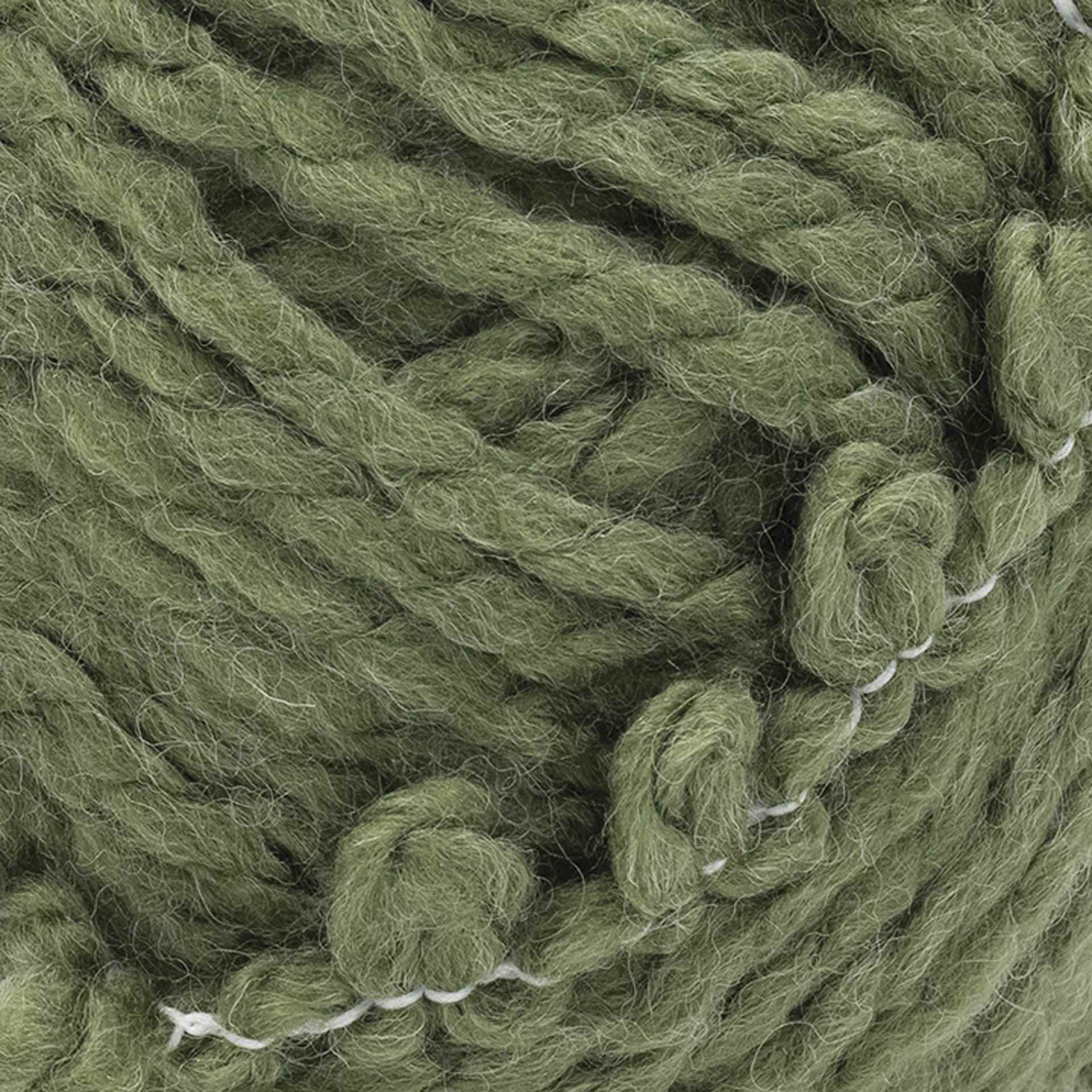 Lion Brand Yarn InstaKnit Yarn - Evergreen with Envy - close-up
