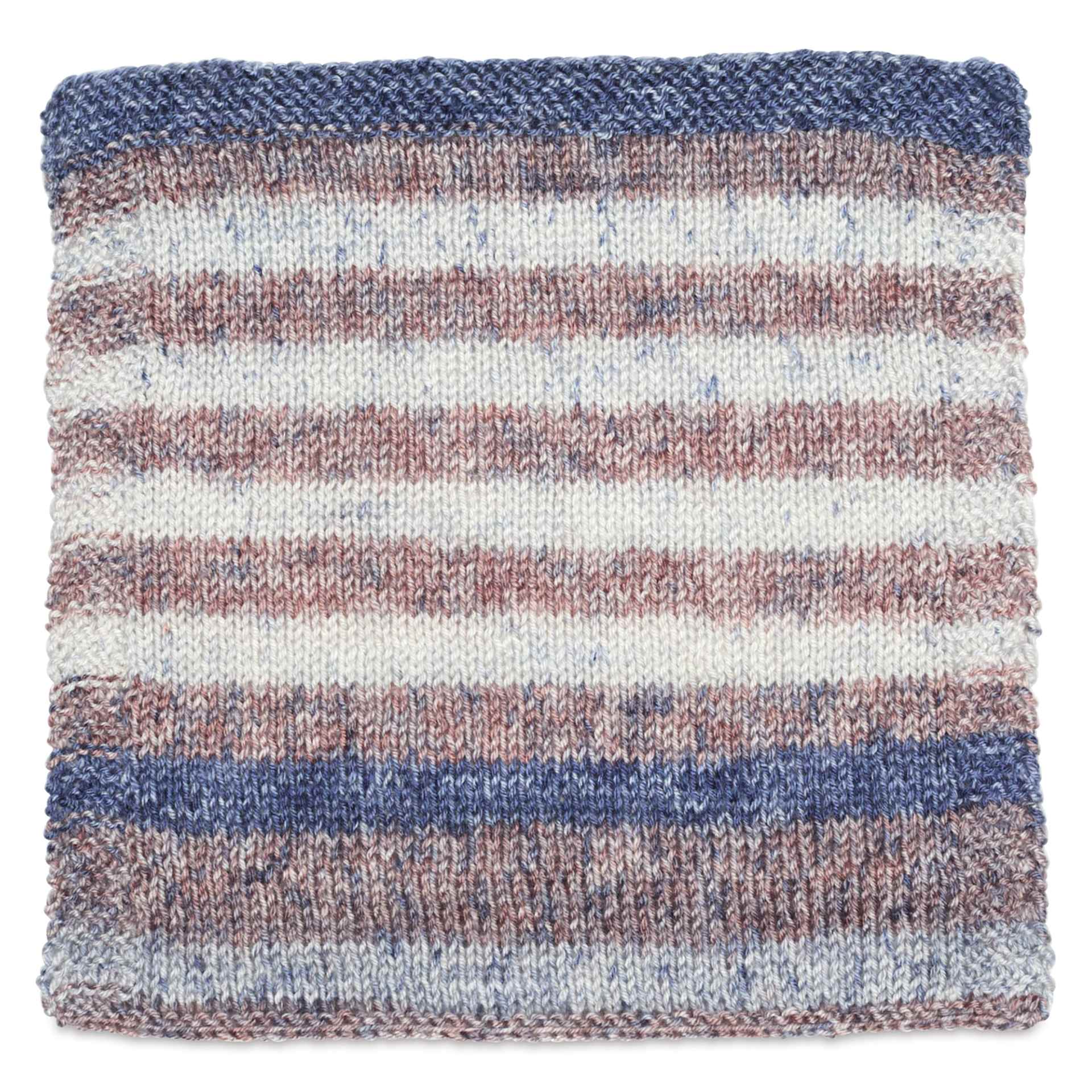 Universal Yarn Uptown DK Multi Yarn - Winter - finished knitting pattern example
