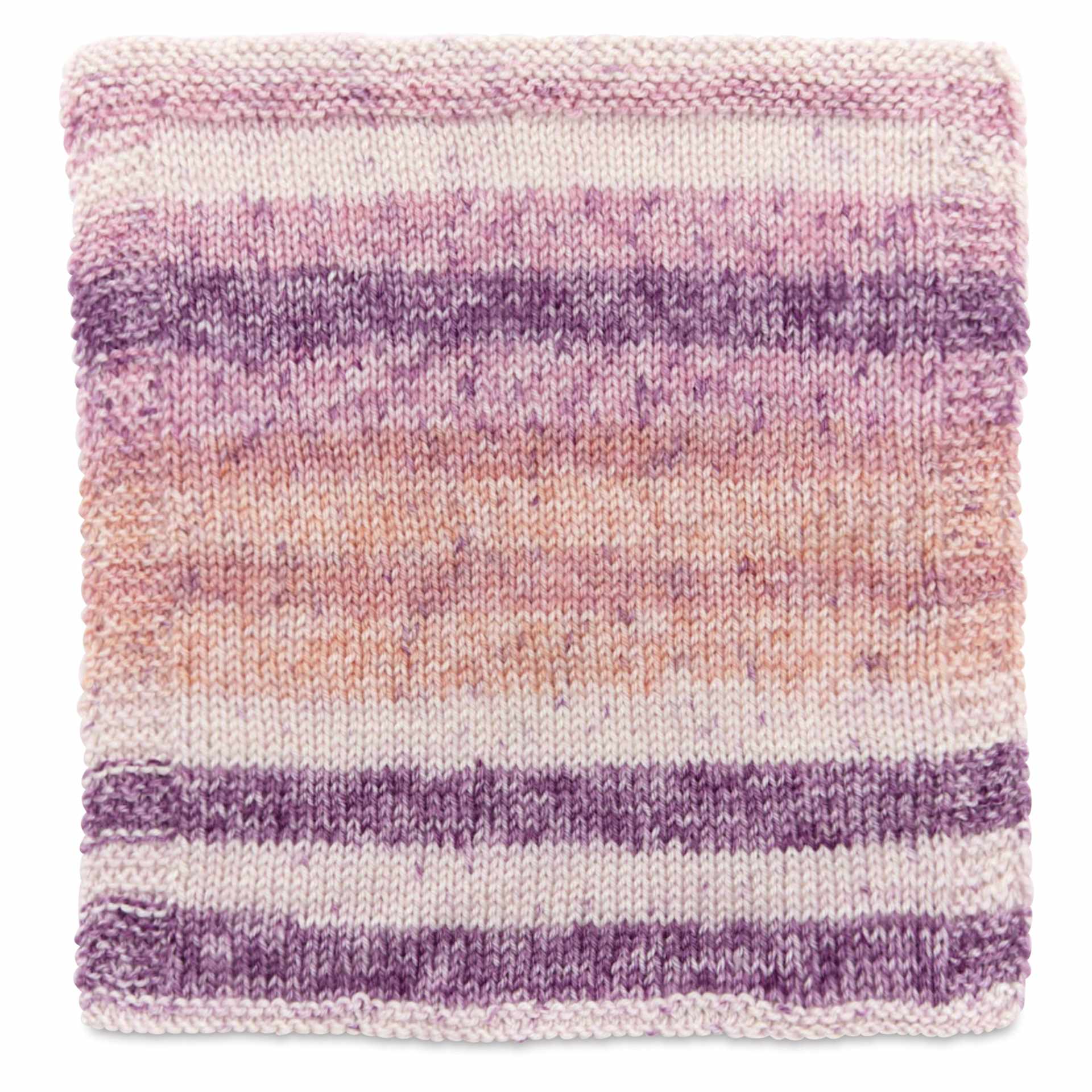 Universal Yarn Uptown DK Multi Yarn - Dusk - finished knitting pattern example