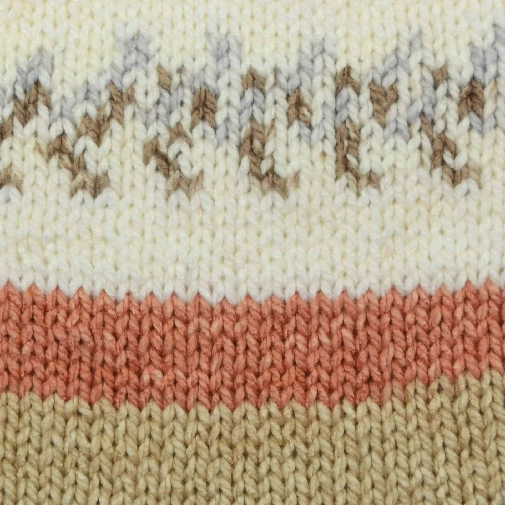Premier Yarn Bloom Chunky Yarn - Chrysanthemum, knitted sample