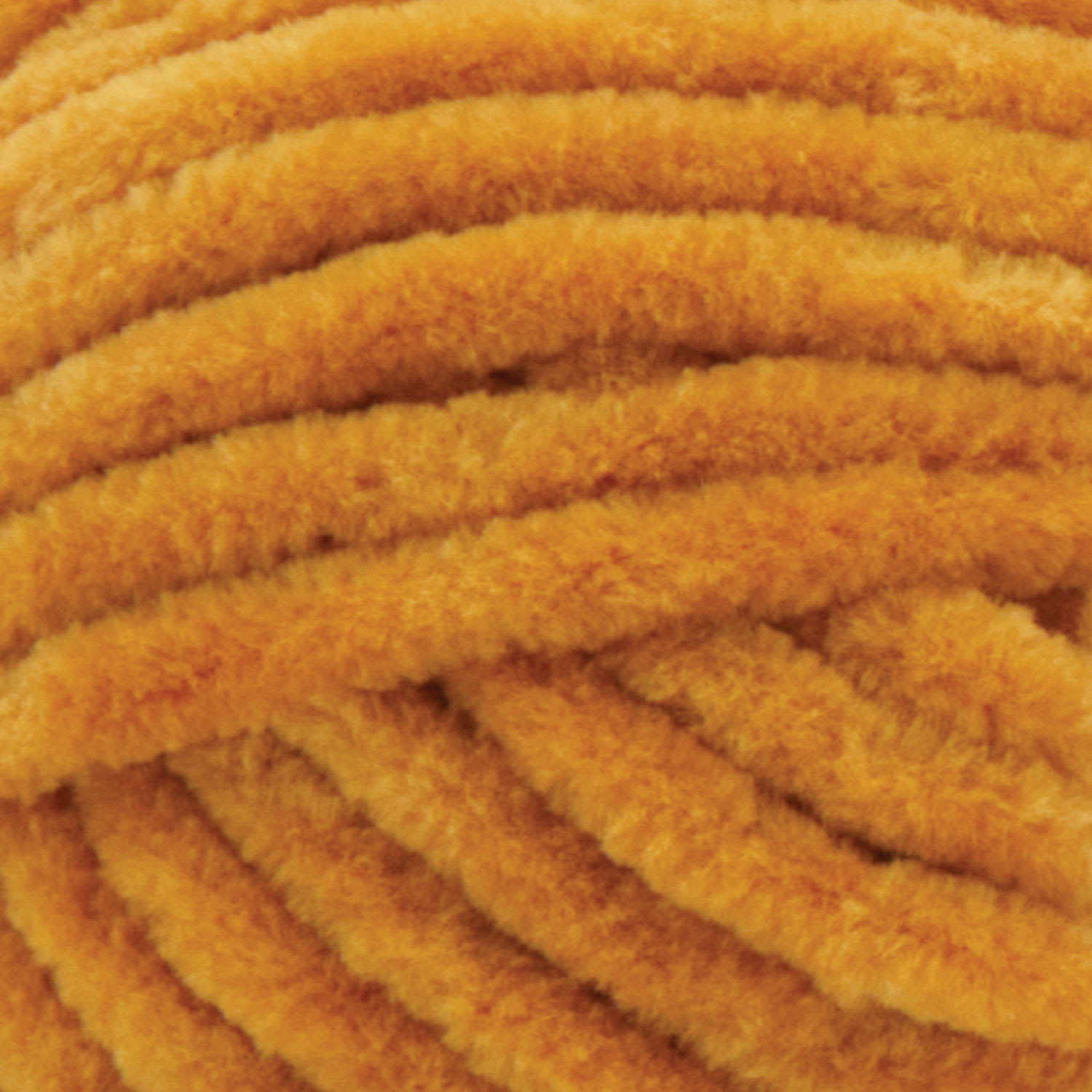 Premier Yarn Parfait Chunky Yarn - Mustard, close-up