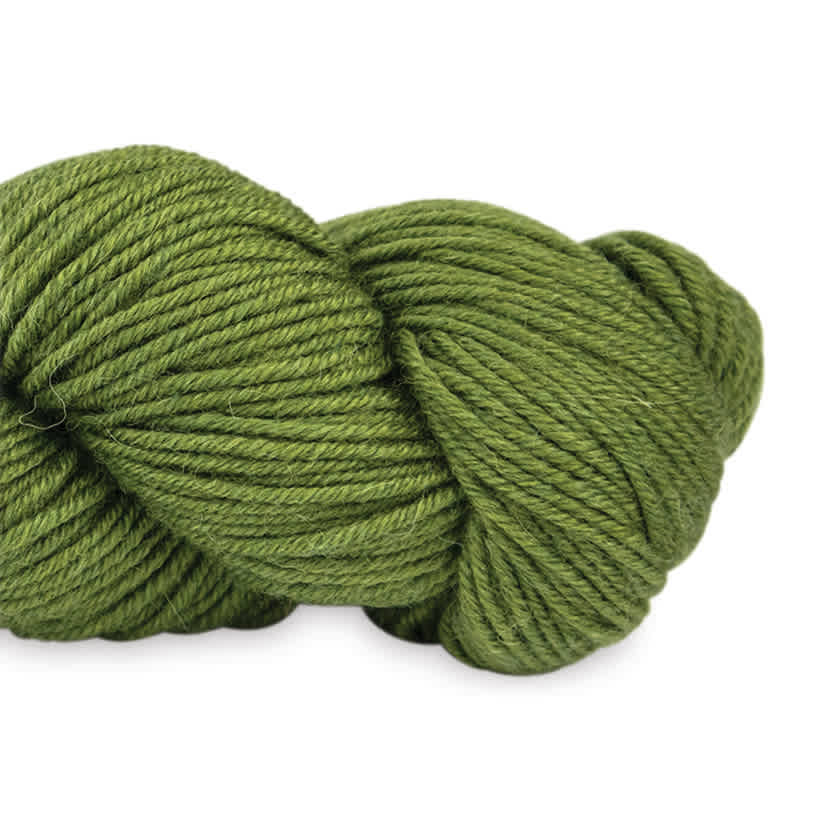 HiKoo Madrona DK Yarn - Sitka Spruce close up to show texture
