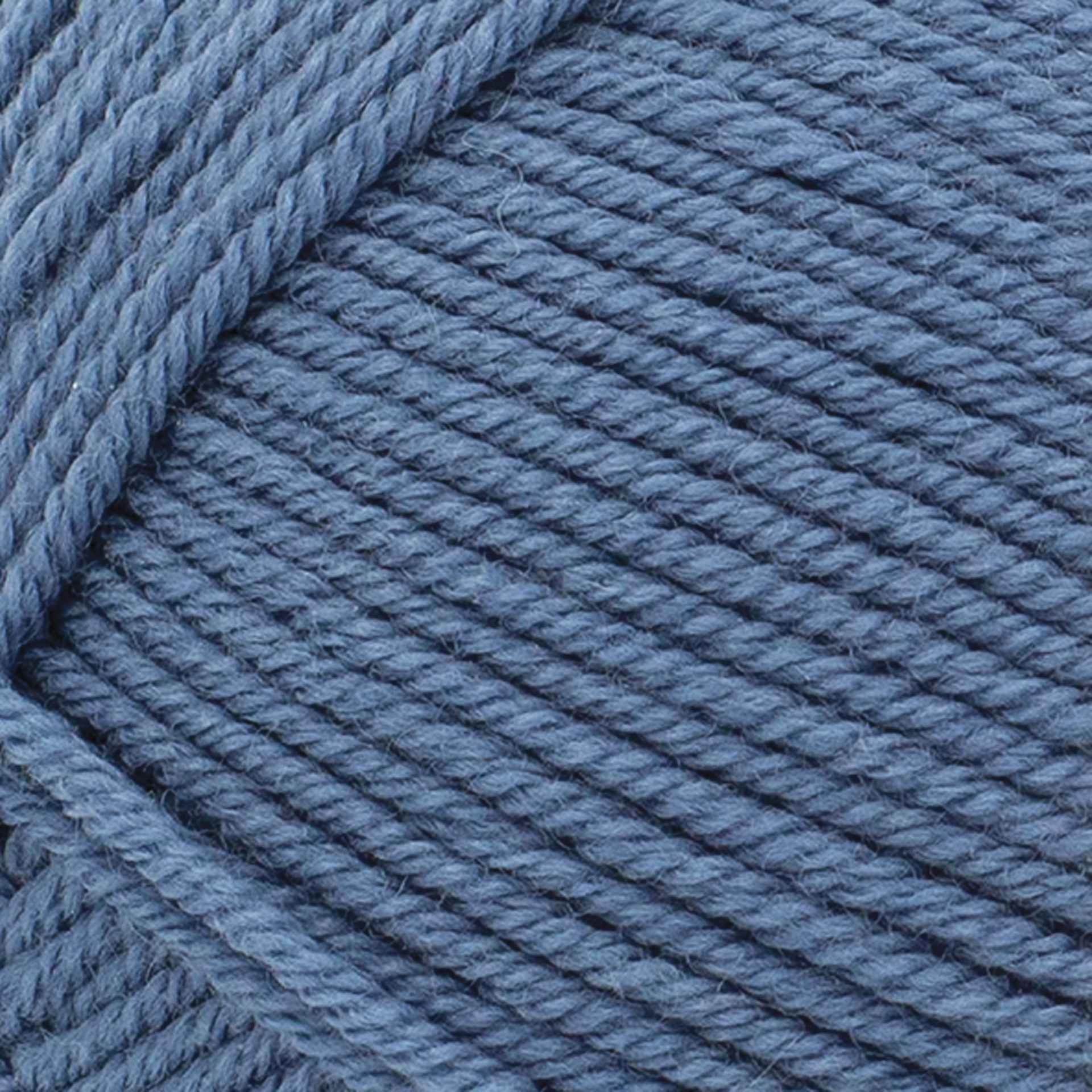 Lion Brand Yarn Collection Superwash Merino Yarn - Denim close up to show texture