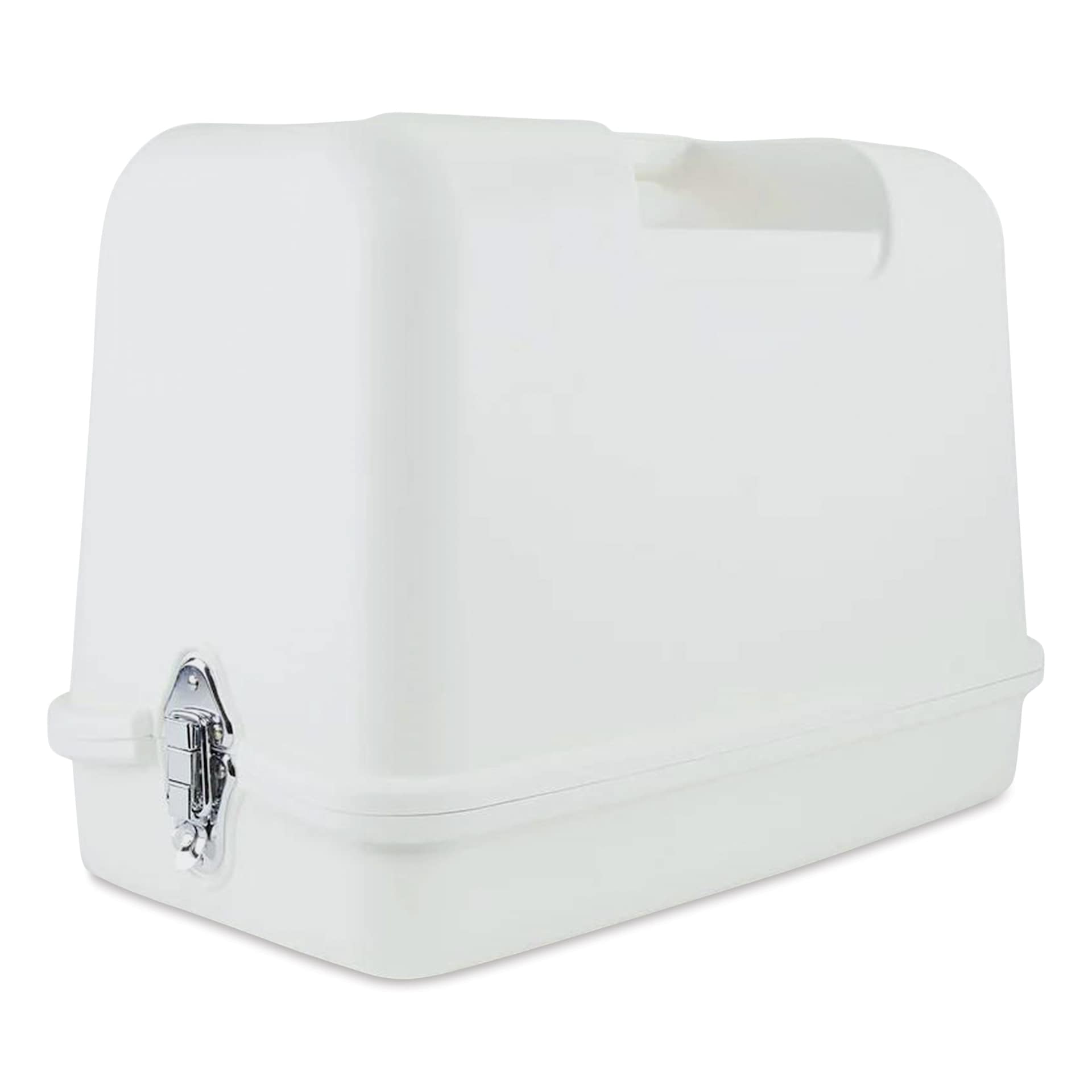 Singer Universal Hard Case - White angled view