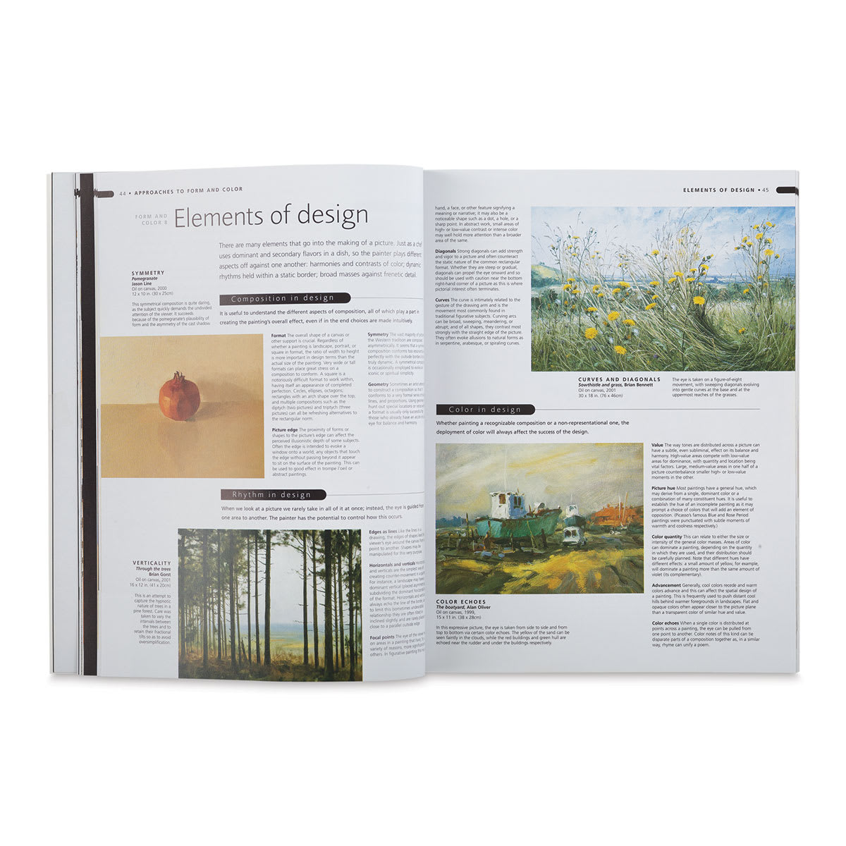 The Complete Oil Painter, Page in Book