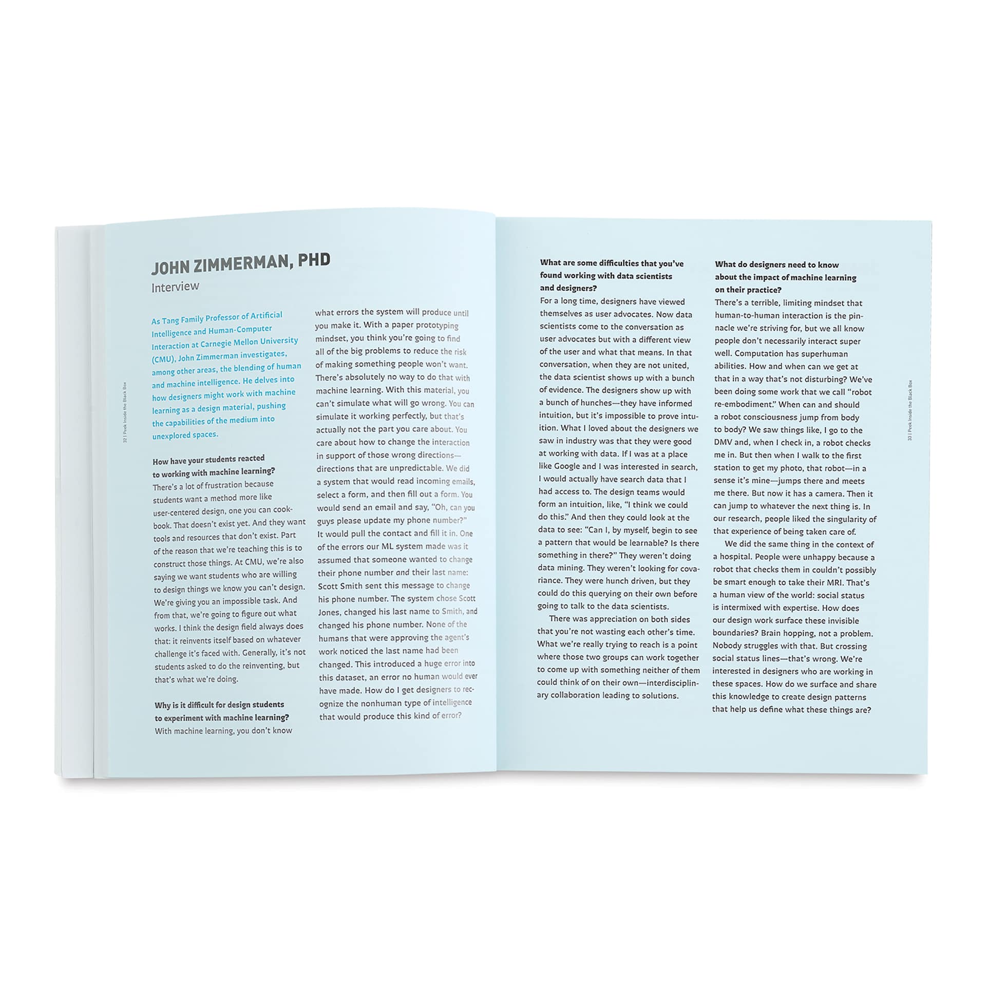 Big Data, Big Design (Book page)