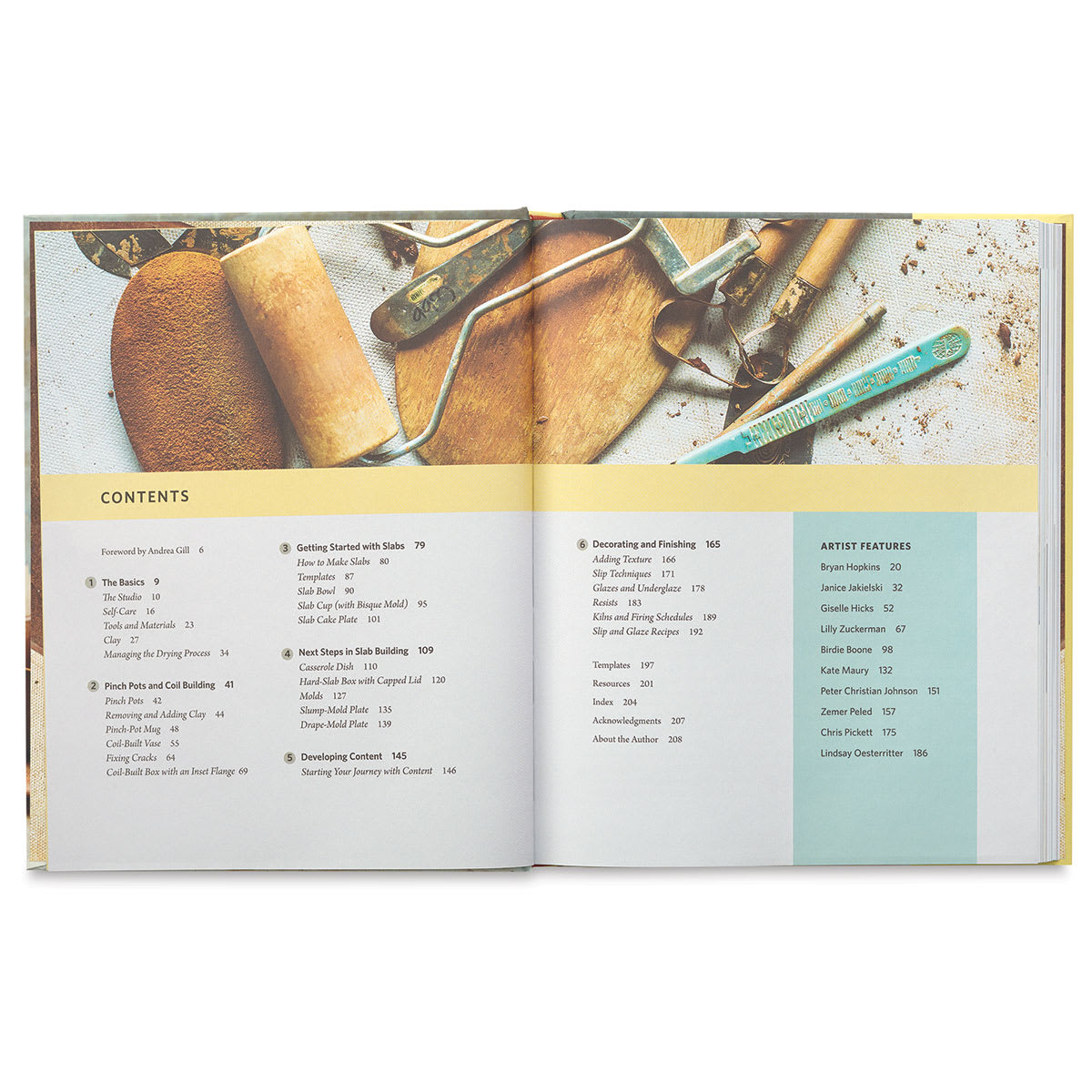 Mastering Hand Building - Table of contents
