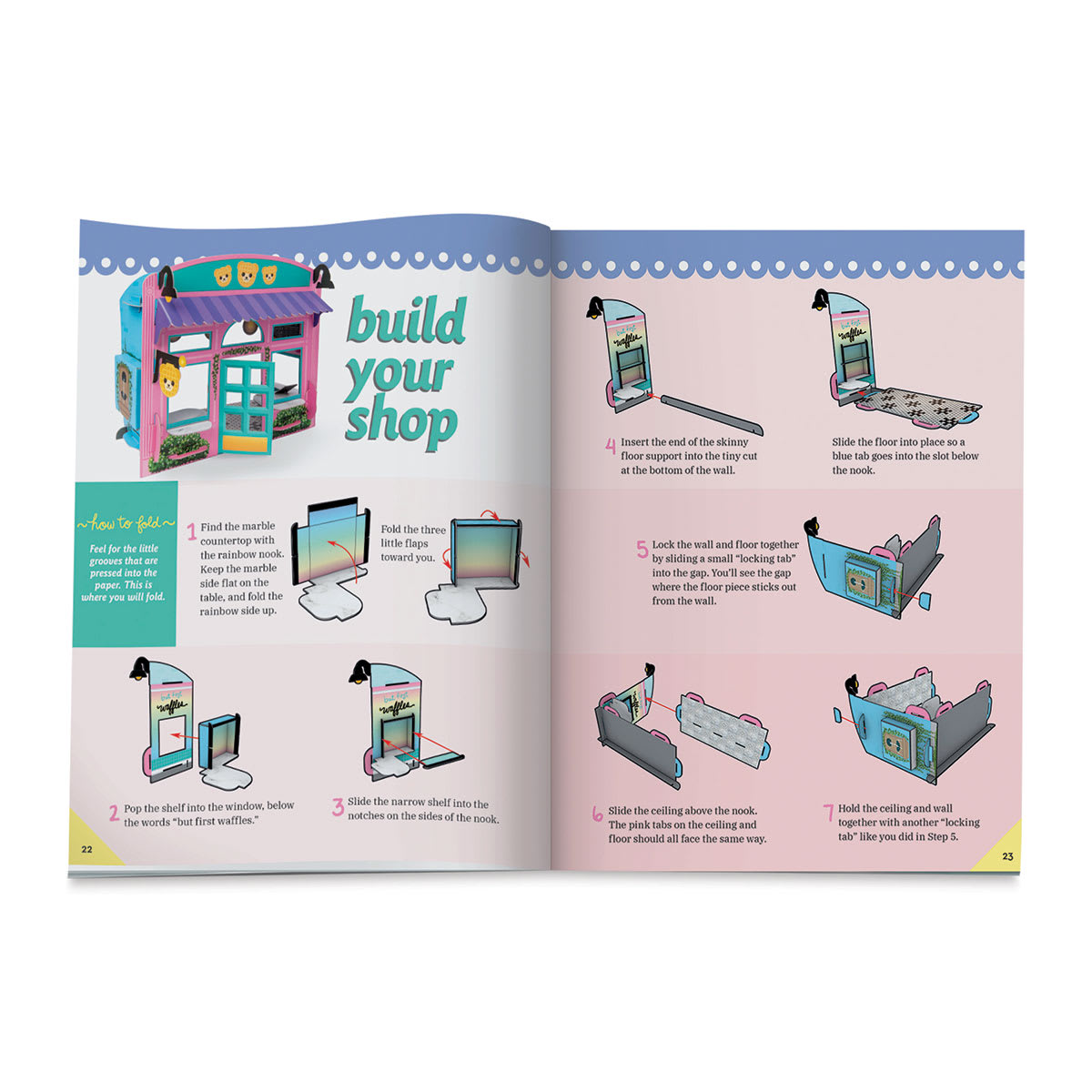Klutz Mini Clay World Cute Café Kit (project page)
