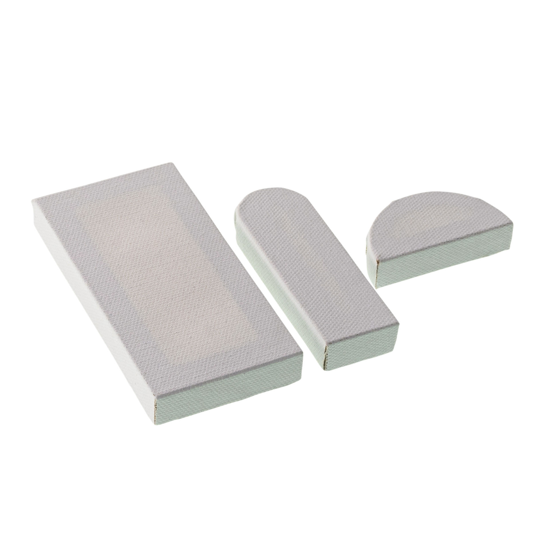 Hello, Artist! Mini Canvas Mixed Shapes, Set of 3 