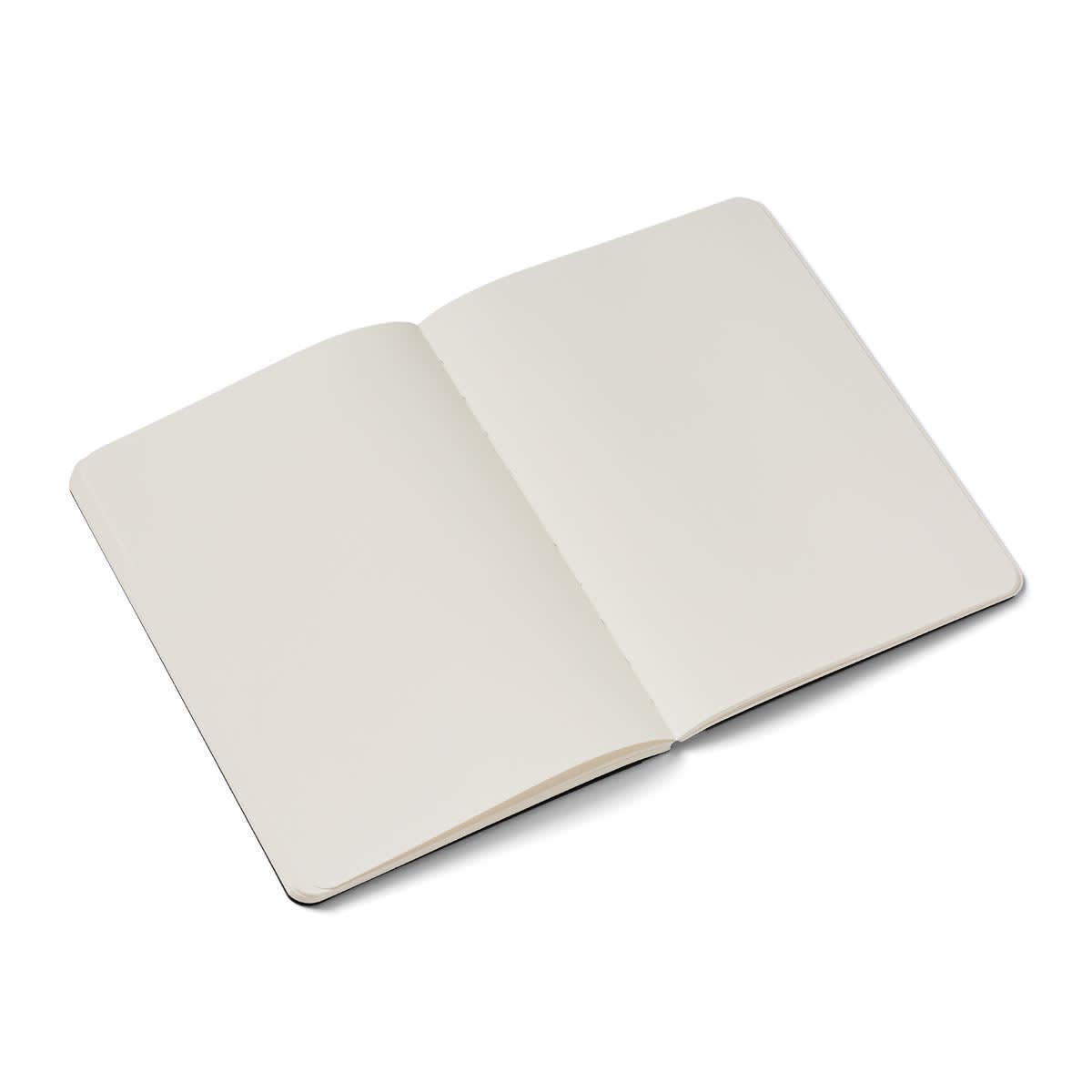 Fabriano Ecoqua Plus Fabric Blank A5 Notebook, 80 Sheets, Black