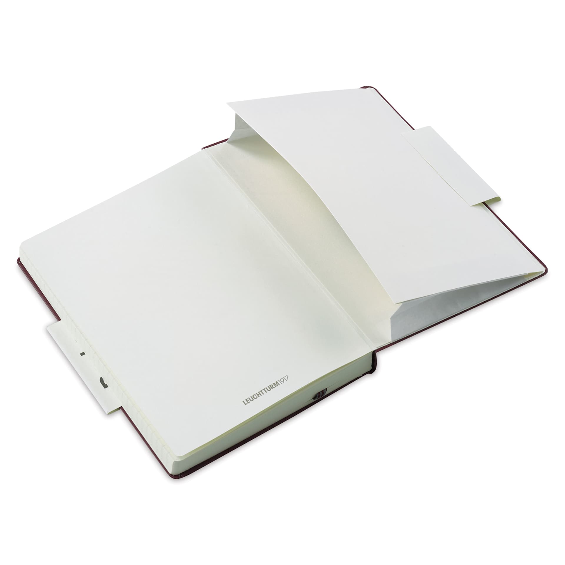 Leuchtturm1917 Edition 120G Notebook - Port Red, 5-3/4" x 8-1/4", Ruled (back pocket)