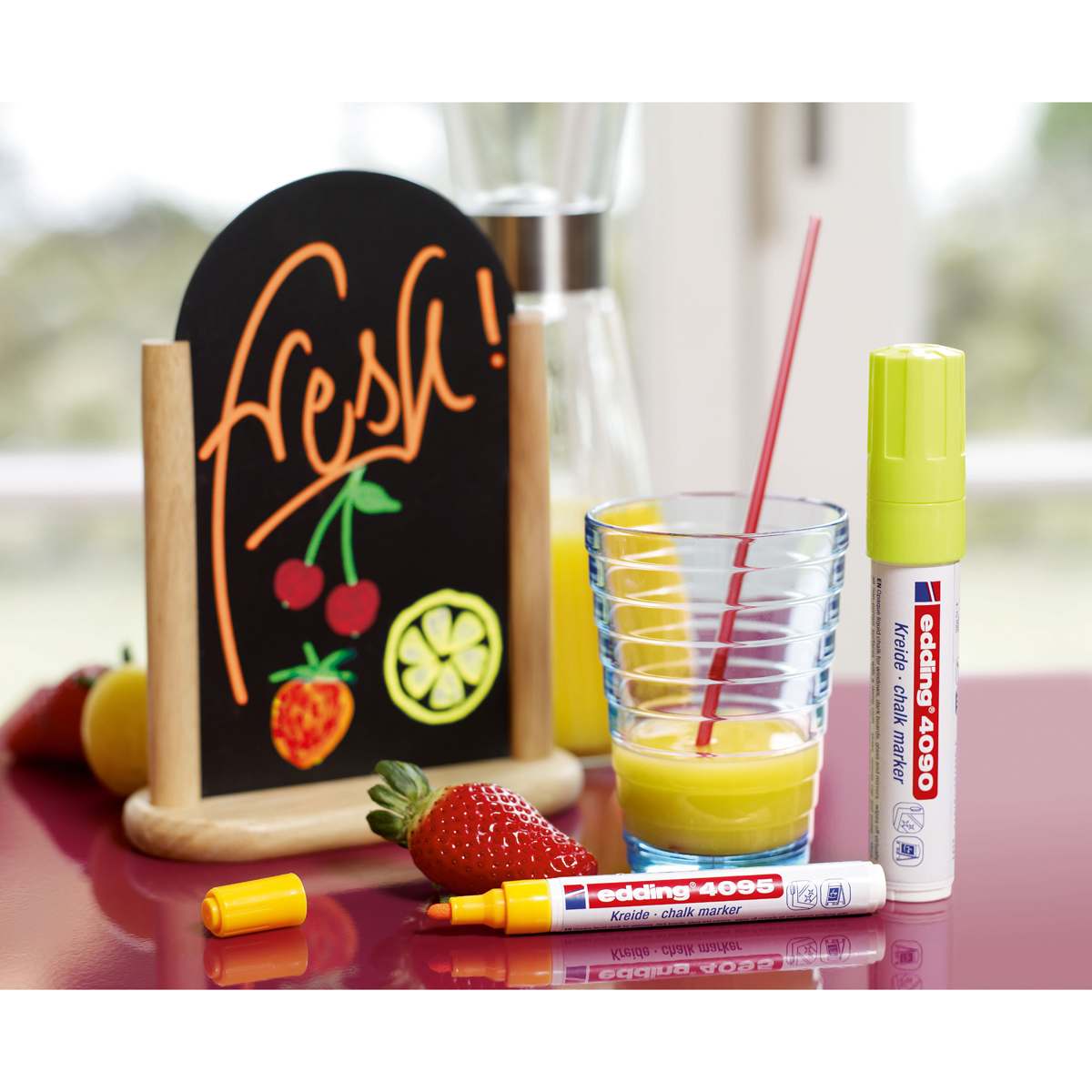 edding Chalk Marker Set 5-Marker Set