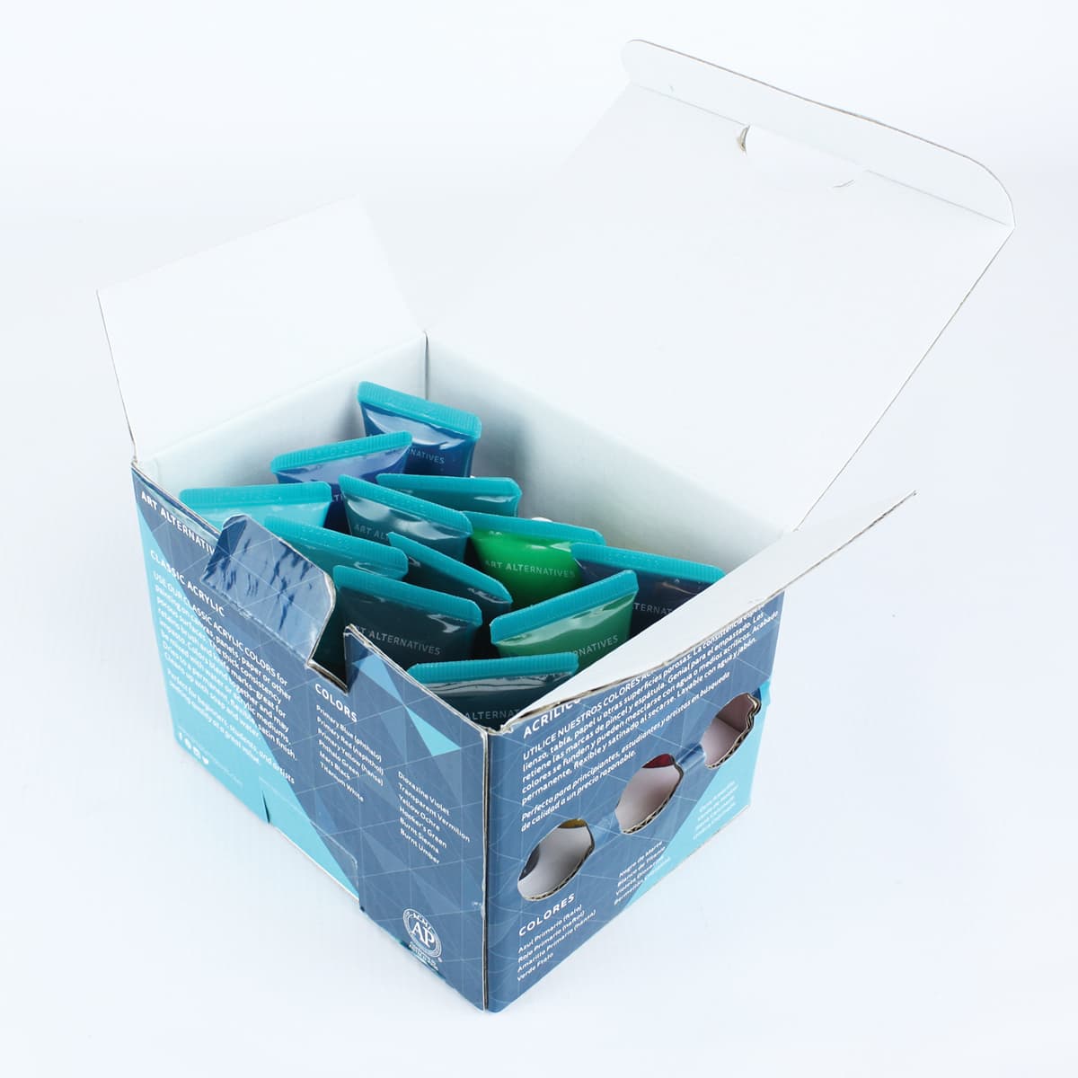 Art Alternatives Studio Acrylic, 12 Color Set