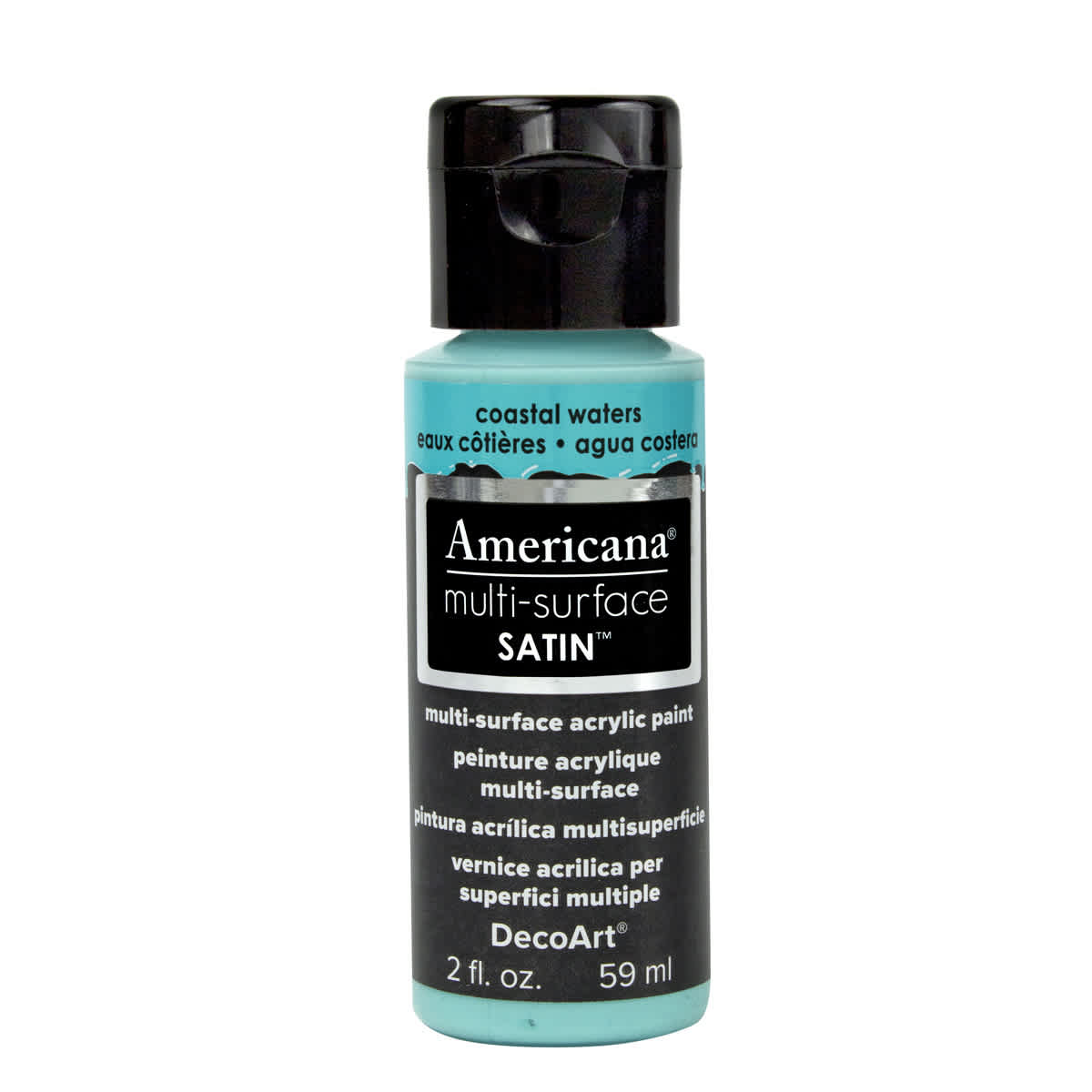 Americana Multi-Surface Satin Acrylics Coastal Waters