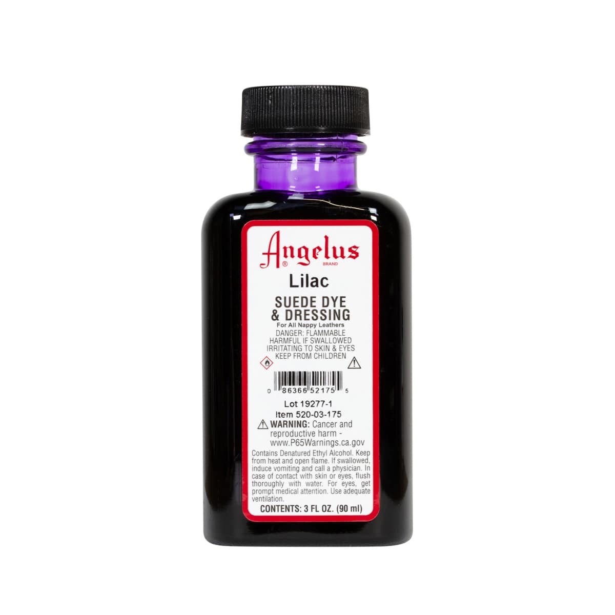 Angelus Suede Dyes Lilac - 3 oz. Dauber Bottle