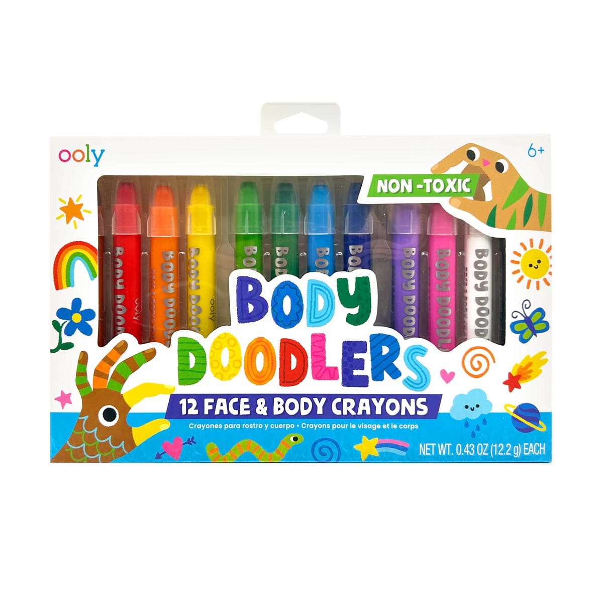 Body Doodlers 12-Color Set