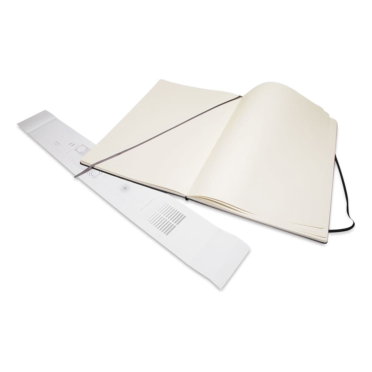 Moleskine Art Collection Sketchbook - Black, A3 (open to show paper)