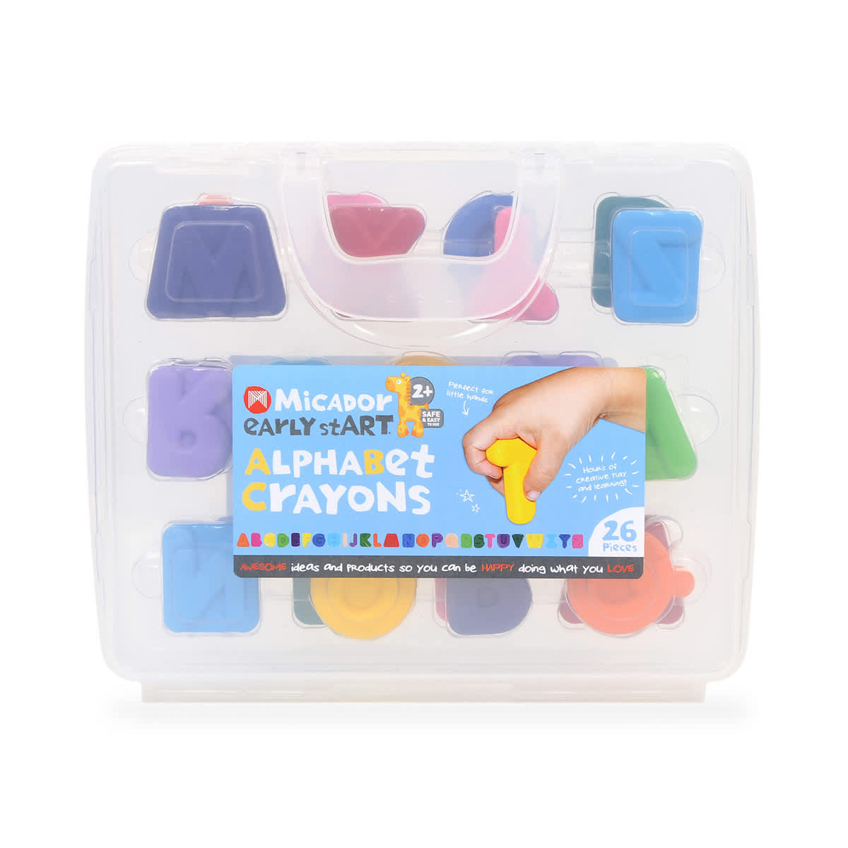 Alphabet Crayon Set 26-Crayon Alphabet Set