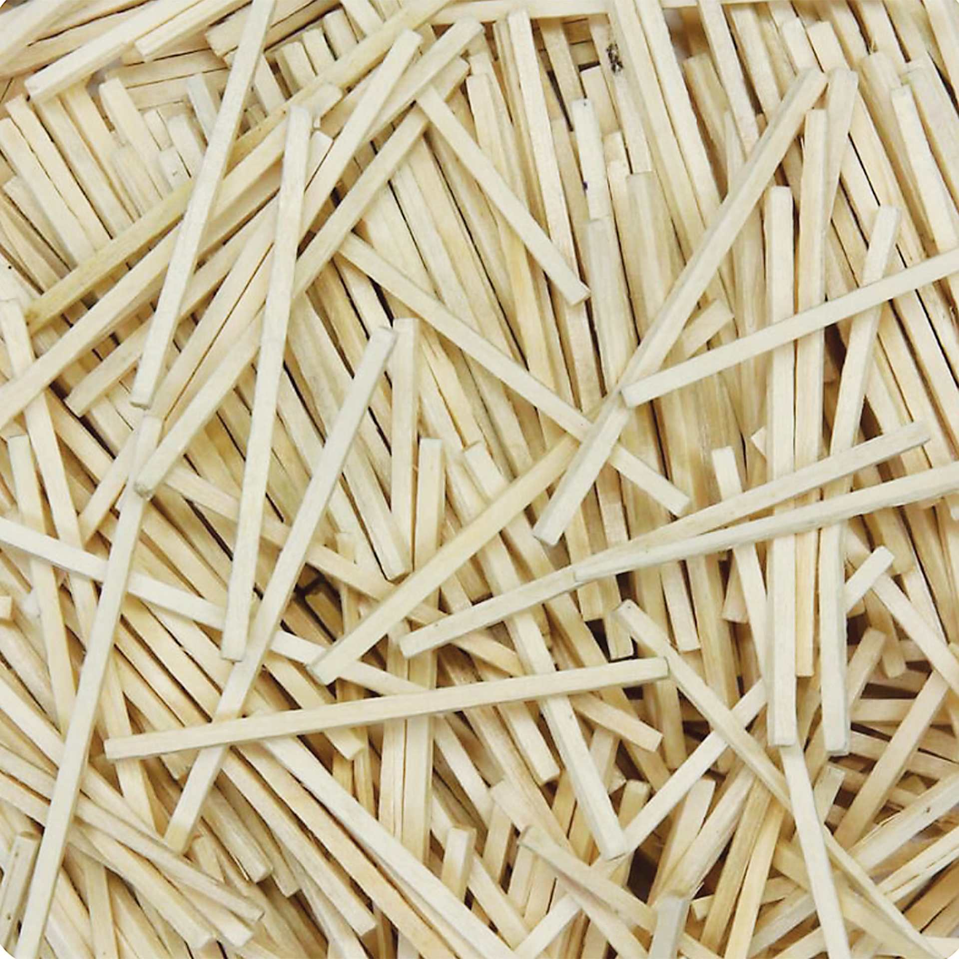 Wooden Craft Sticks 2.56"   Mini Natural, 500/Pkg.