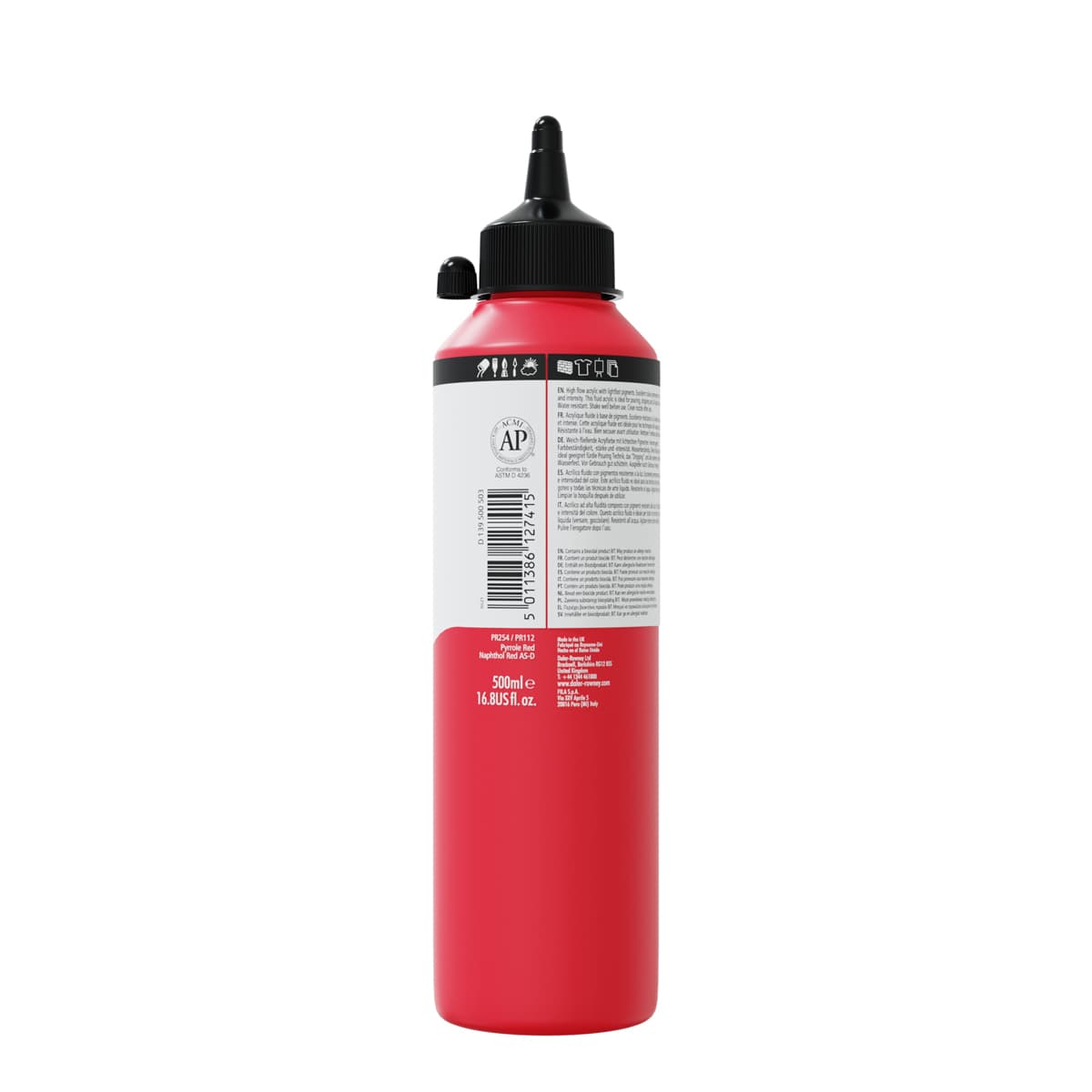 System3 Fluid Acrylics Cadmium Red Hue