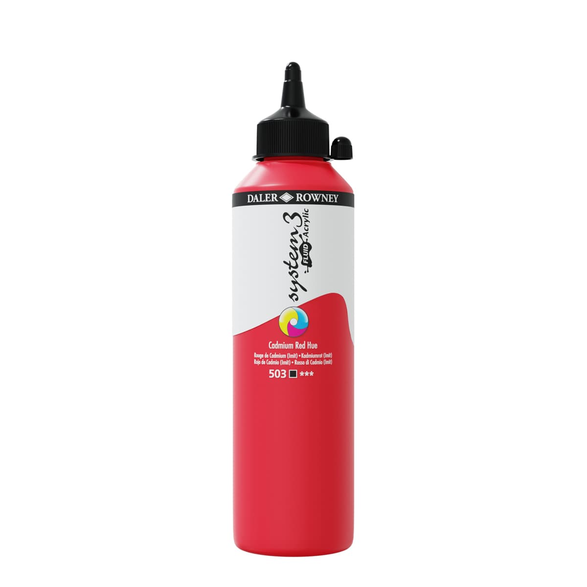 System3 Fluid Acrylics Cadmium Red Hue