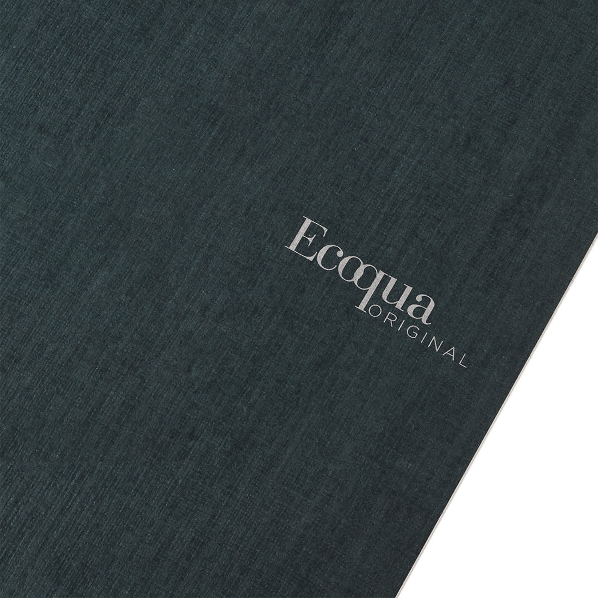 Fabriano Ecoqua Original Spiral-Bound Notebook, 8.3 in x 11.7 in, A4, Lined, 70 Sheets, Dark Green