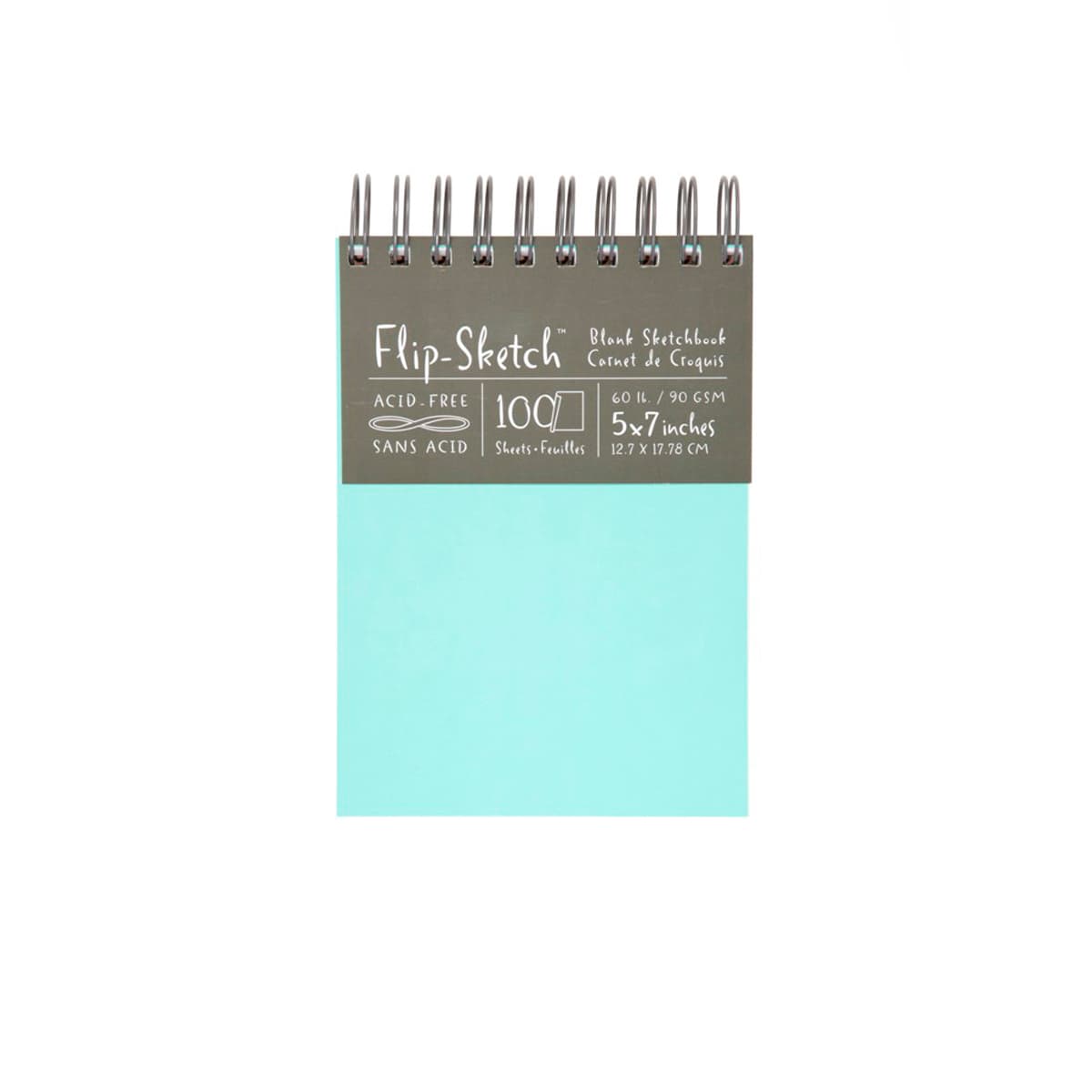 Global Art Flip-Sketch Sketch Book, 5 in x 7 in, Pool, 100/Sheets